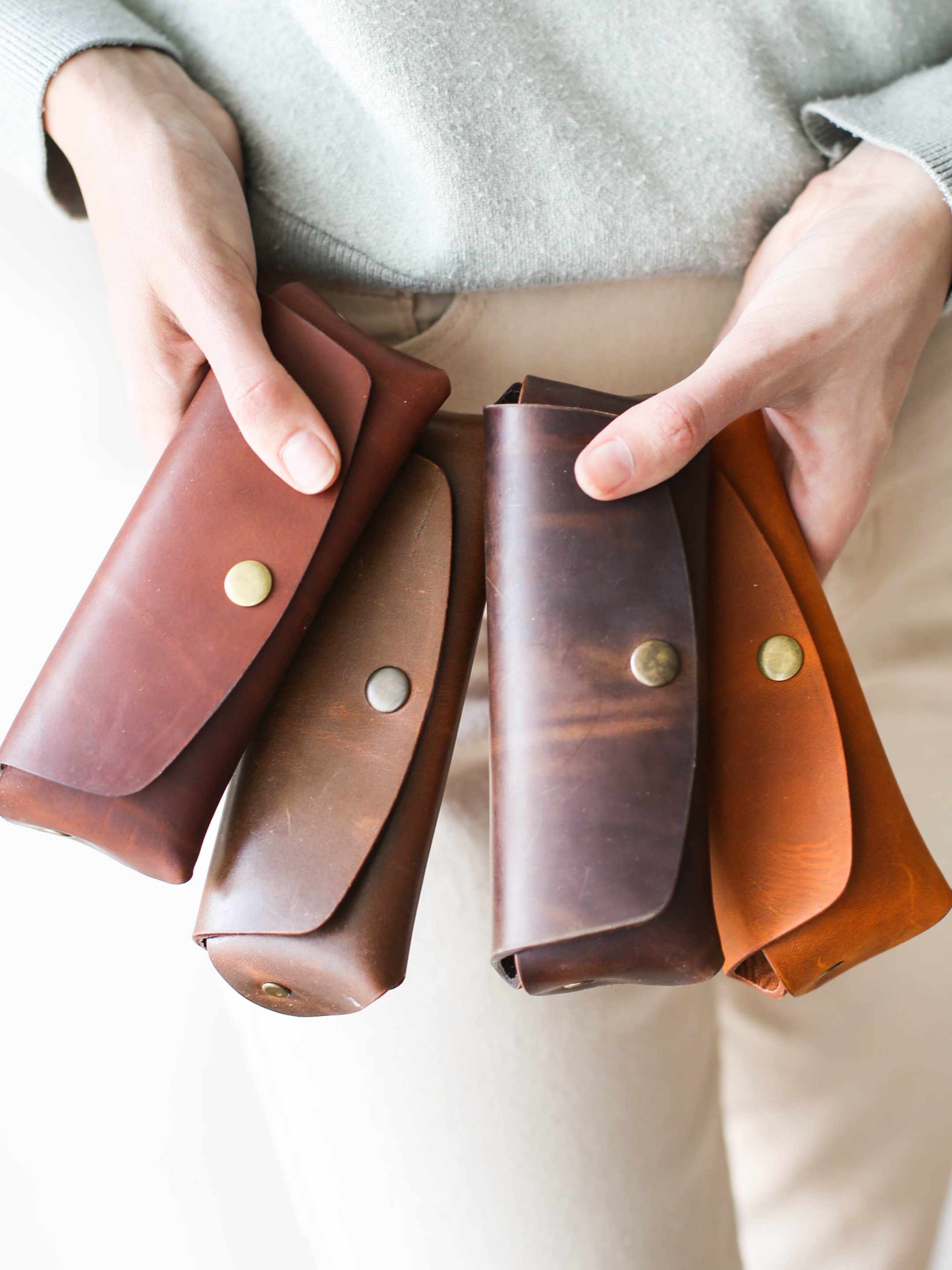 Leather Sunglasses Case