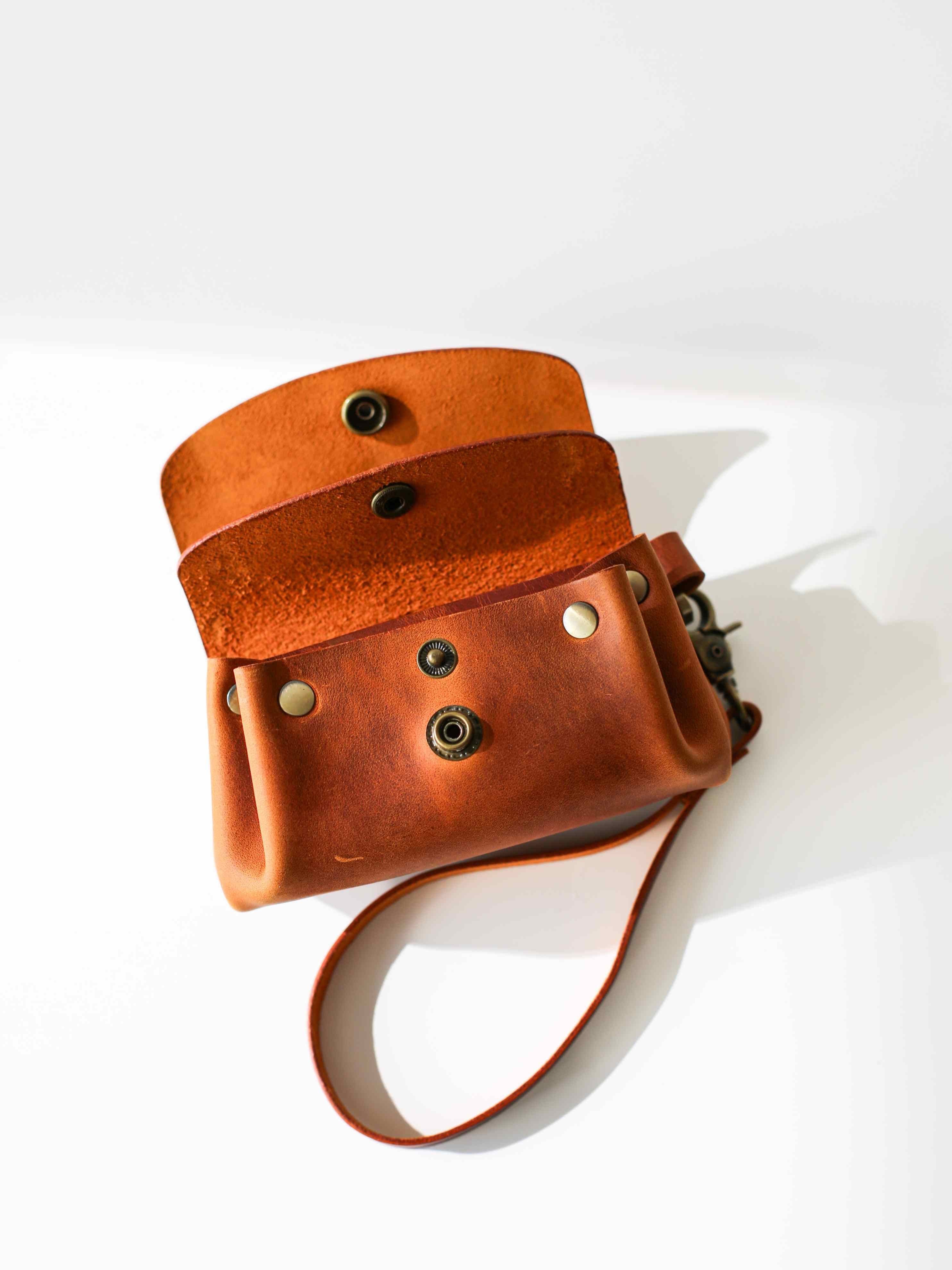 Handmade leather wallet