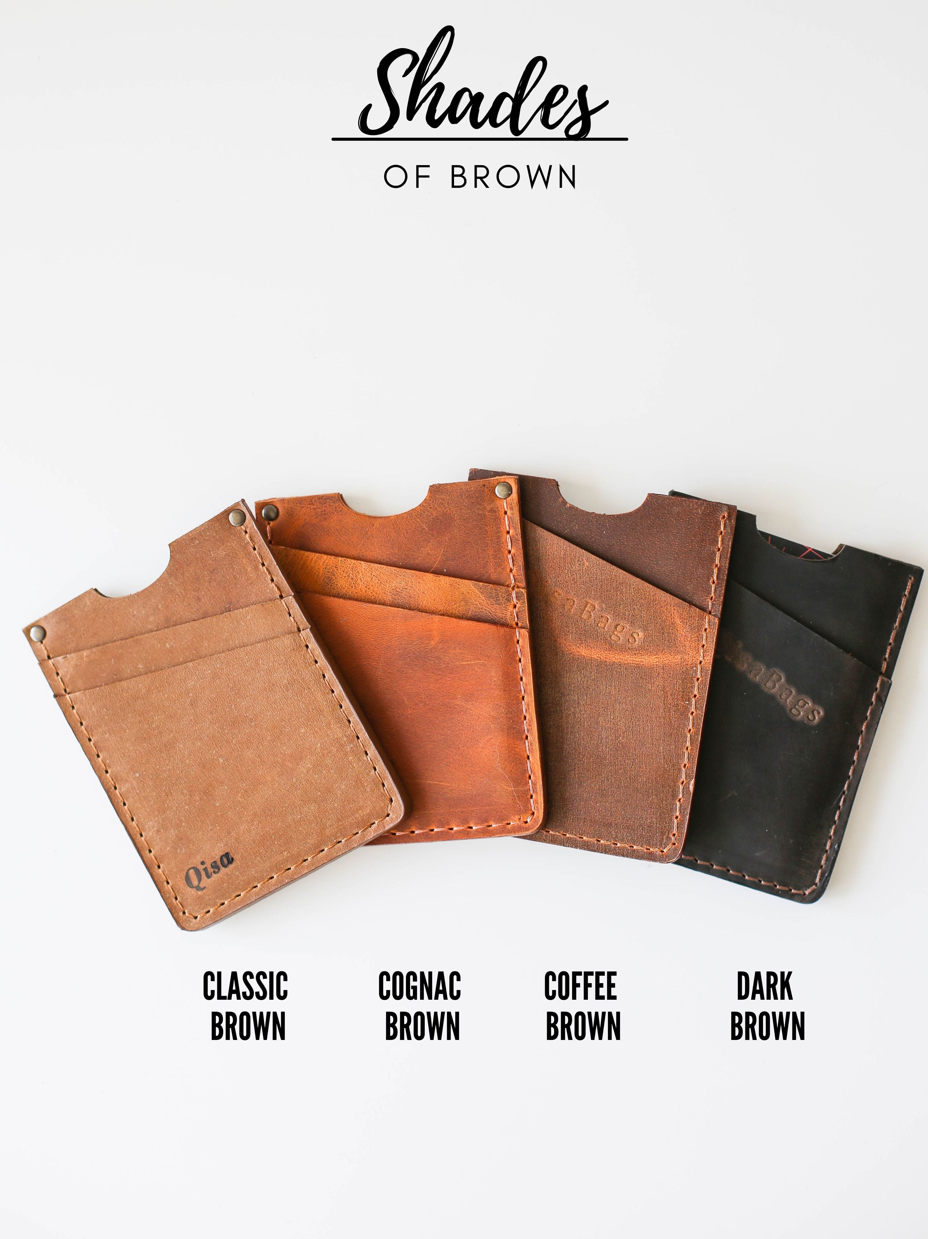 Leather wallets for men