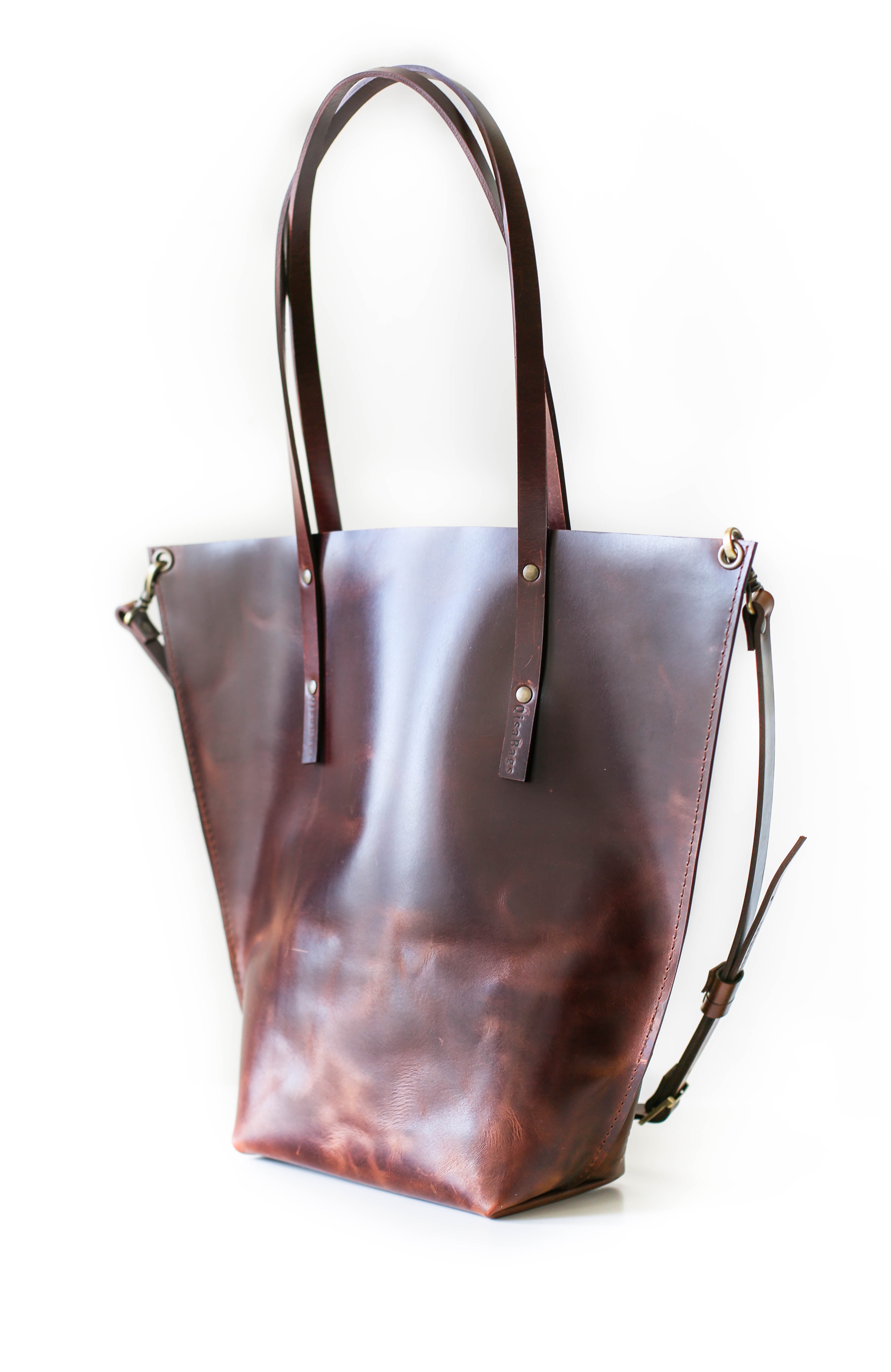 Brown Leather Tote