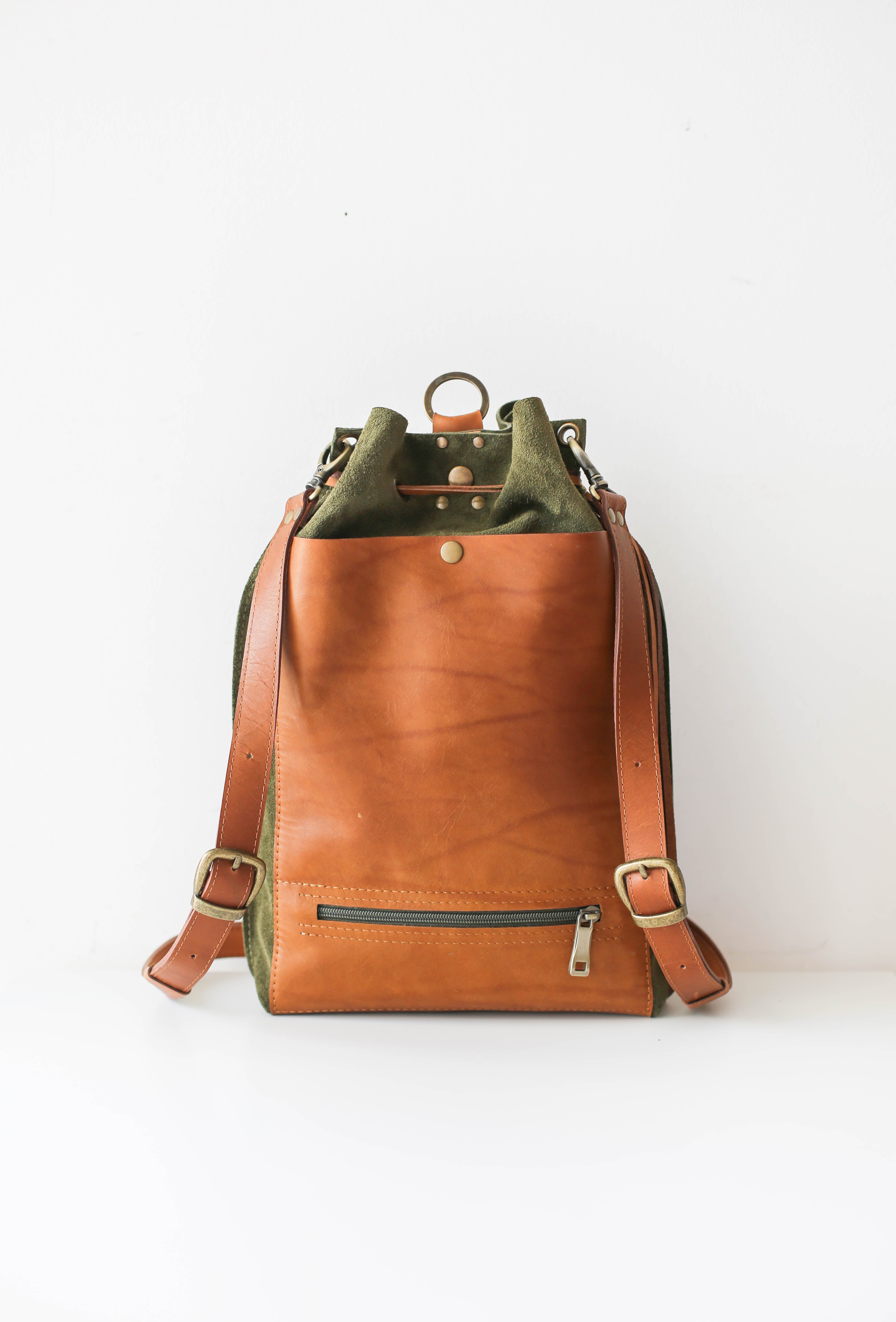 MAKU Backpack (Suede & Leather)