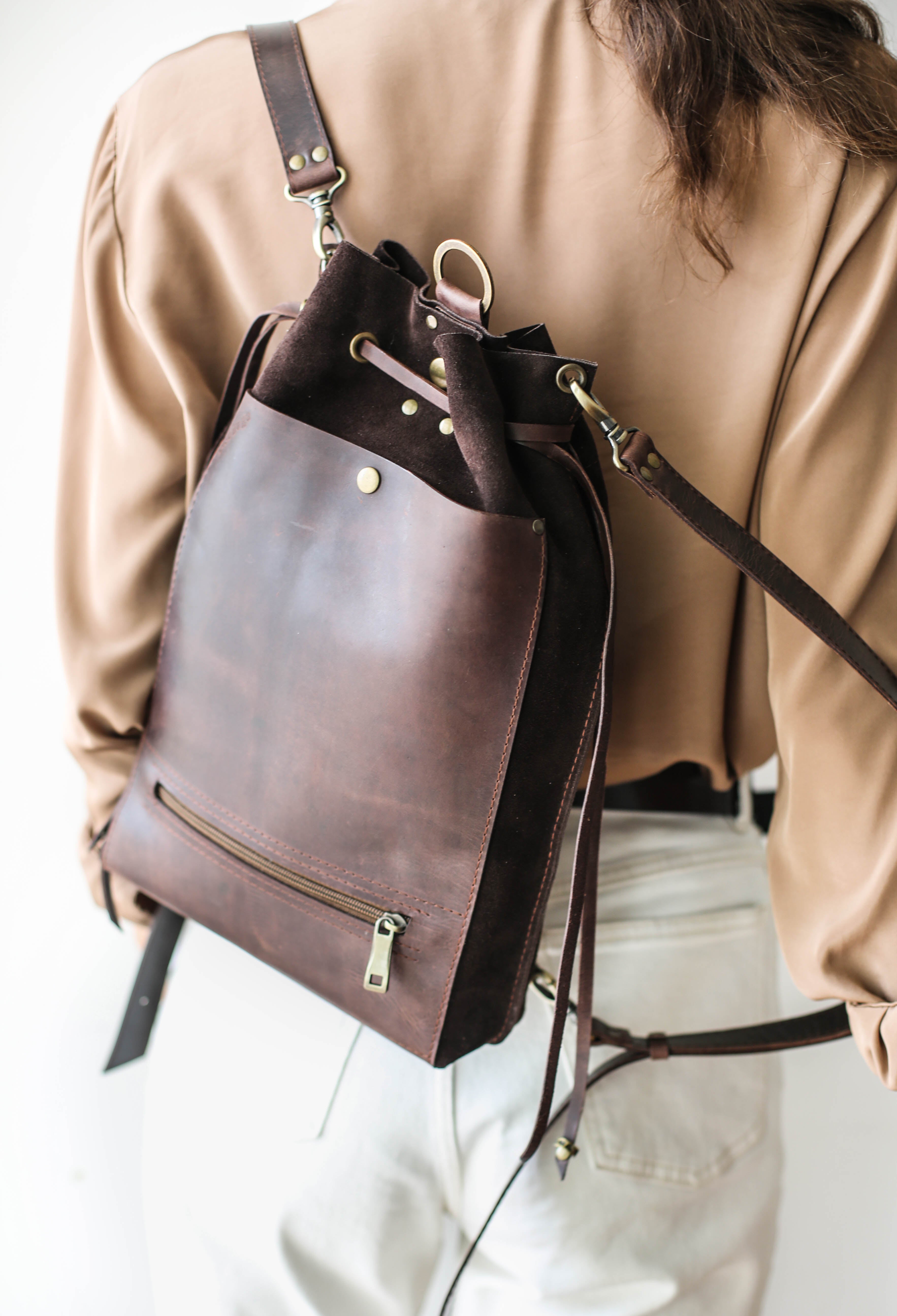 MAKU Backpack (Suede & Leather)