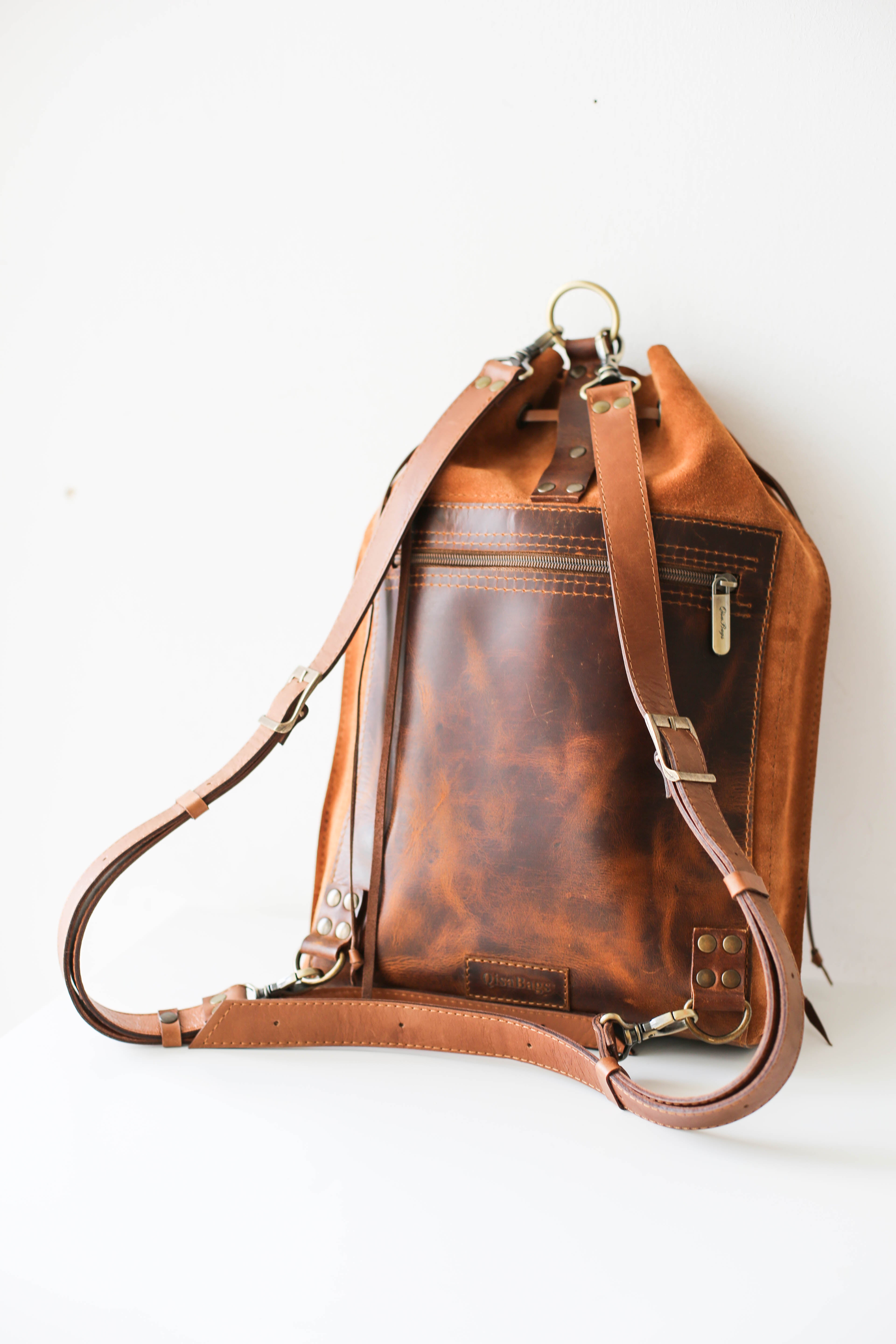 MAKU Backpack (Suede & Leather)