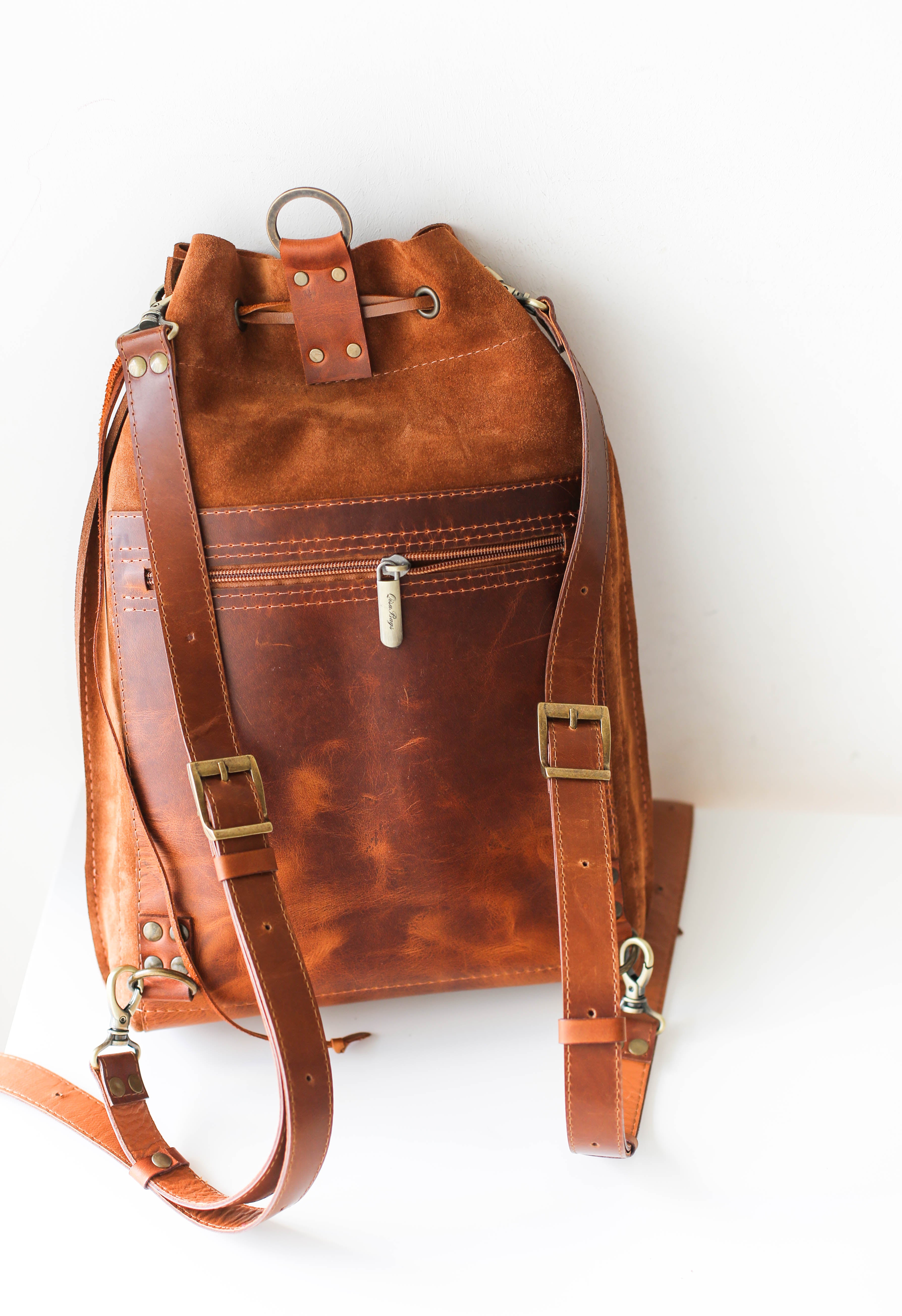 MAKU Backpack (Suede & Leather)