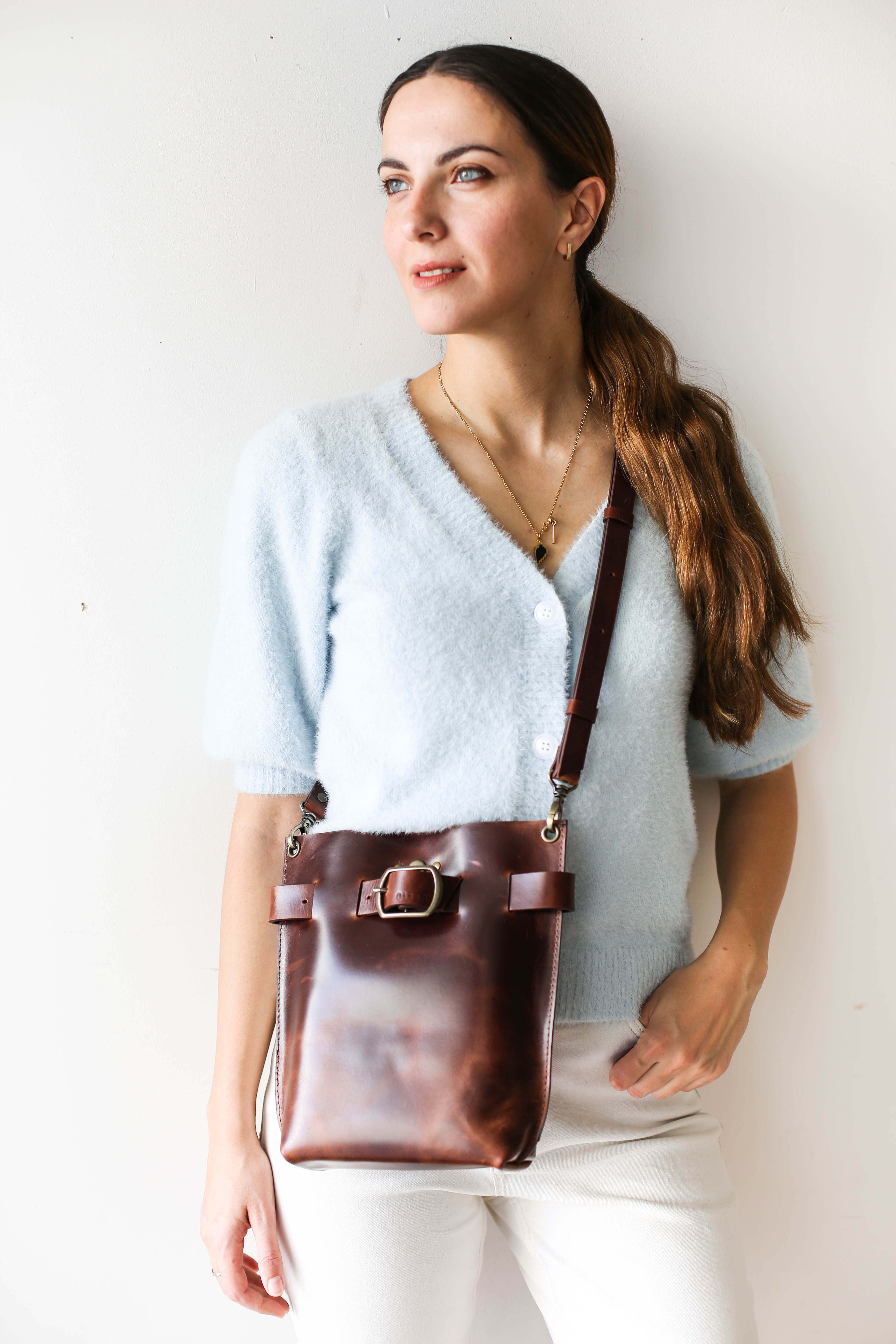 Leather Crossbody bag