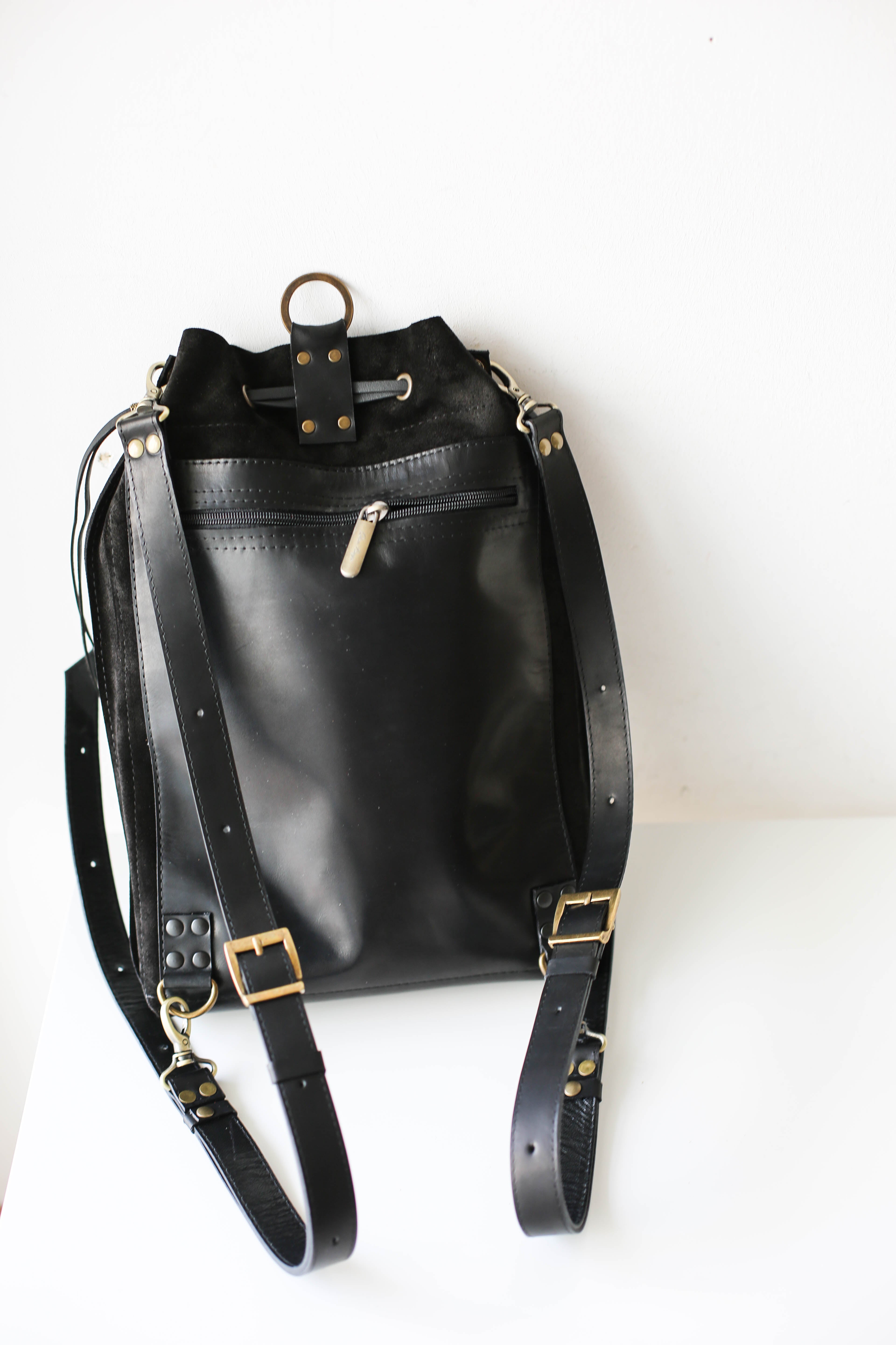 MAKU Backpack (Suede & Leather)