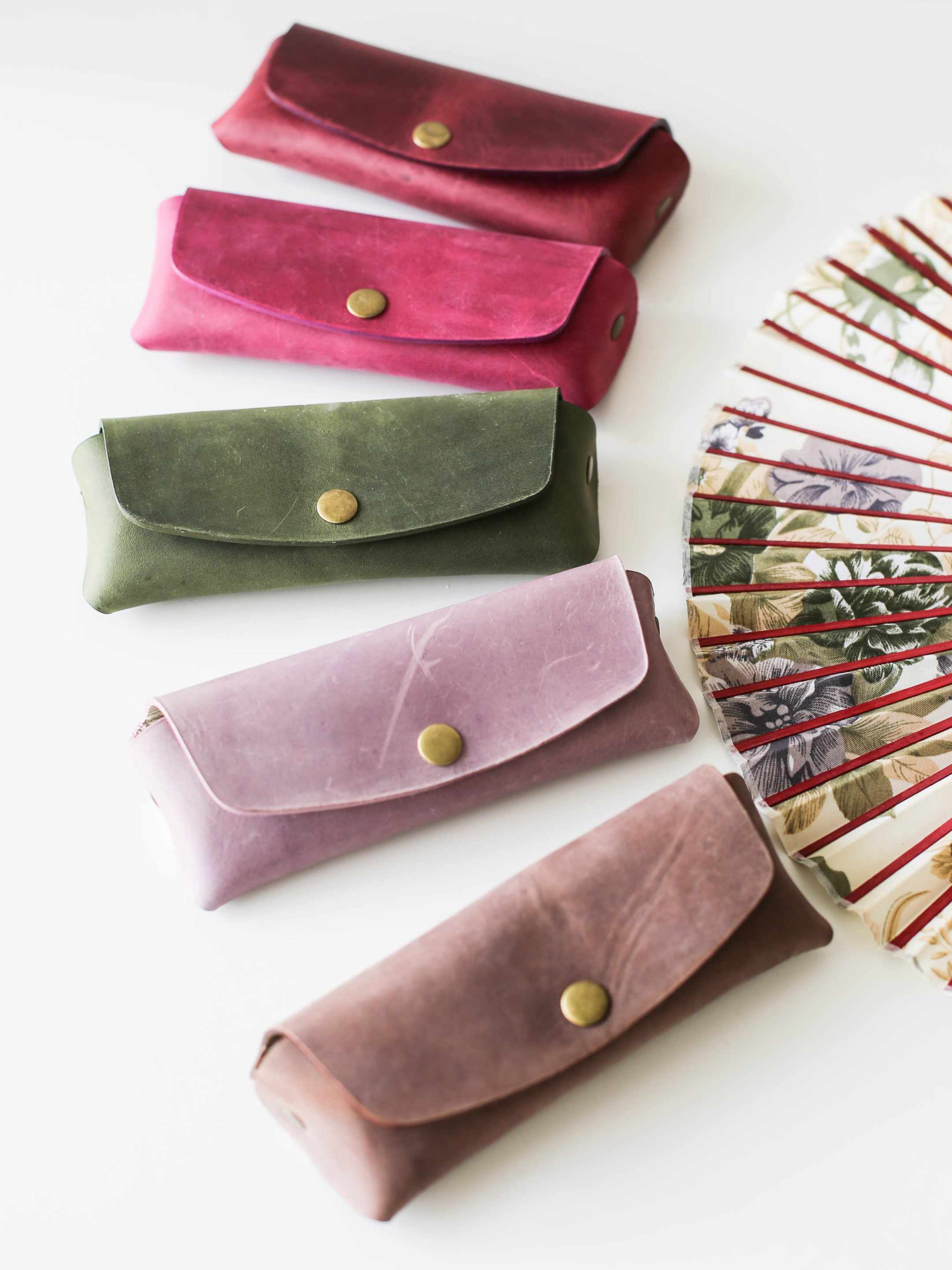 Leather Sunglasses Case
