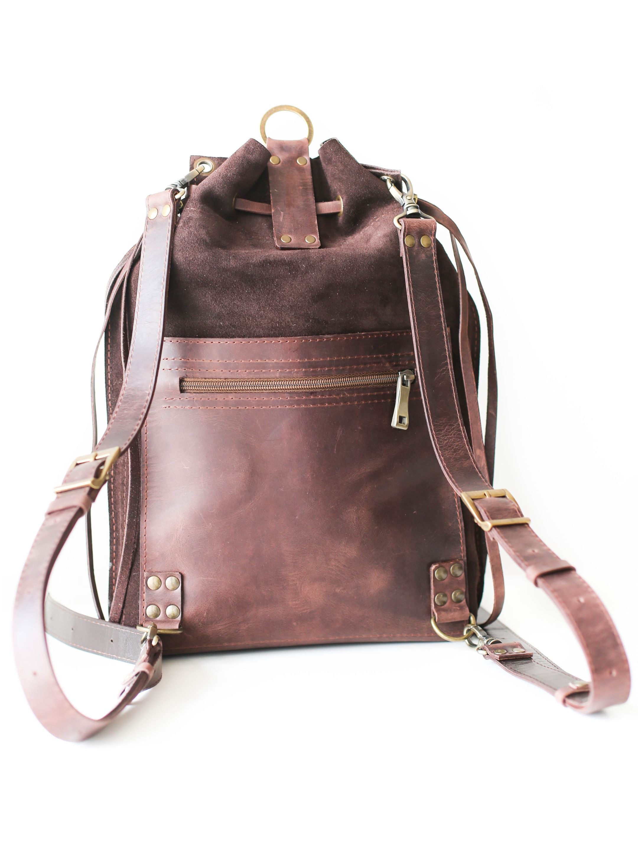 MAKU Backpack (Suede & Leather)
