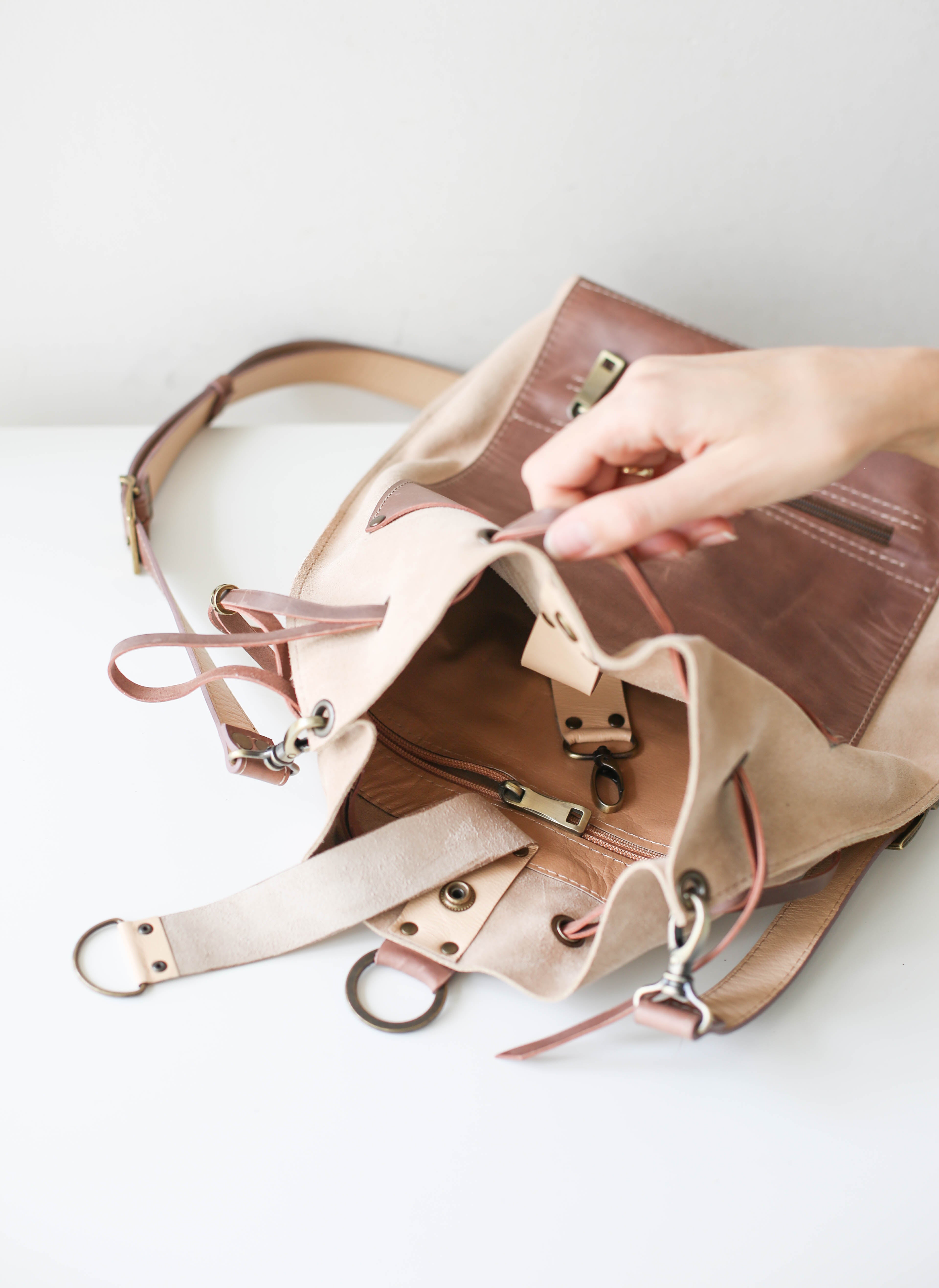 MAKU Backpack (Suede & Leather)