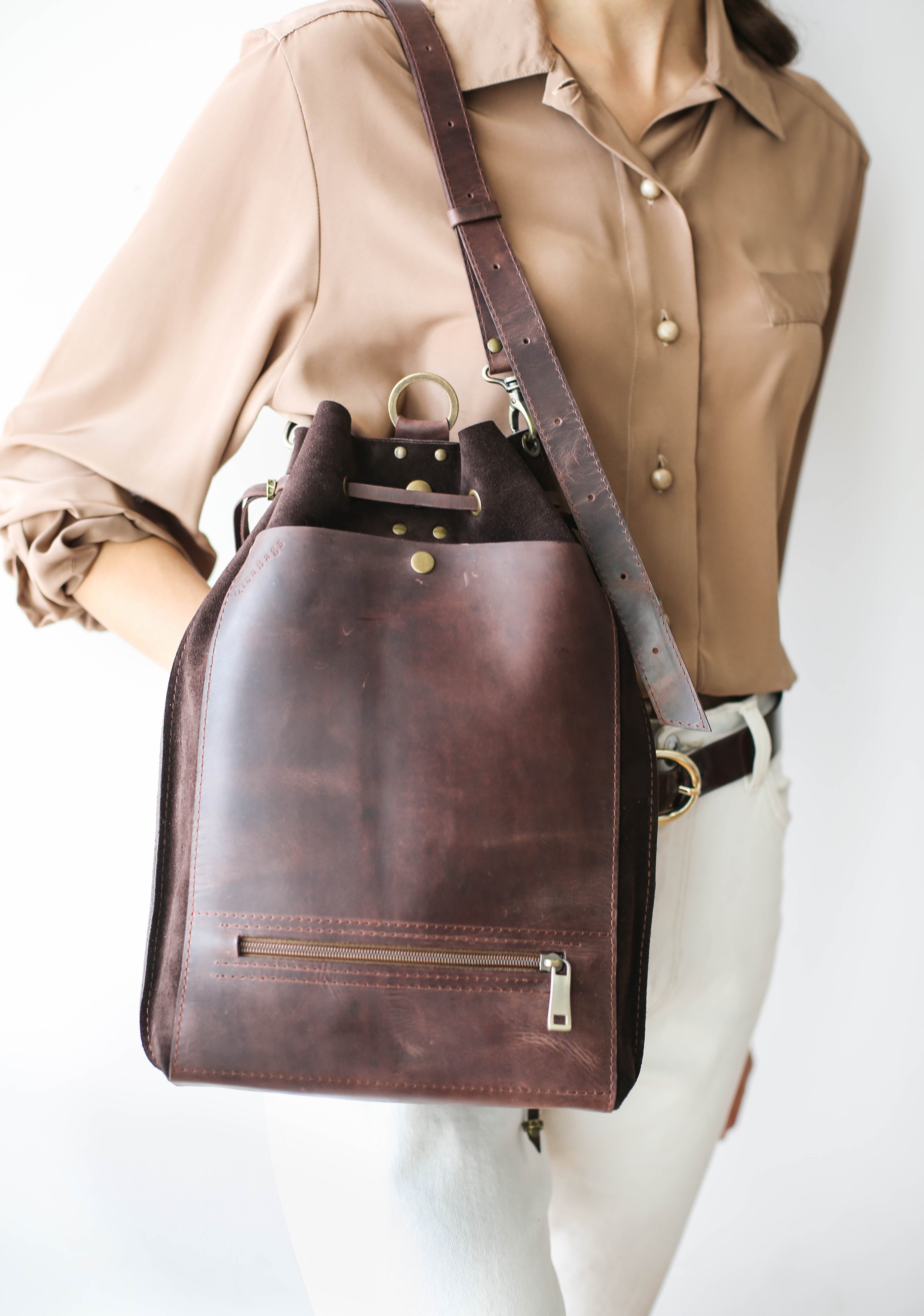 MAKU Backpack (Suede & Leather)