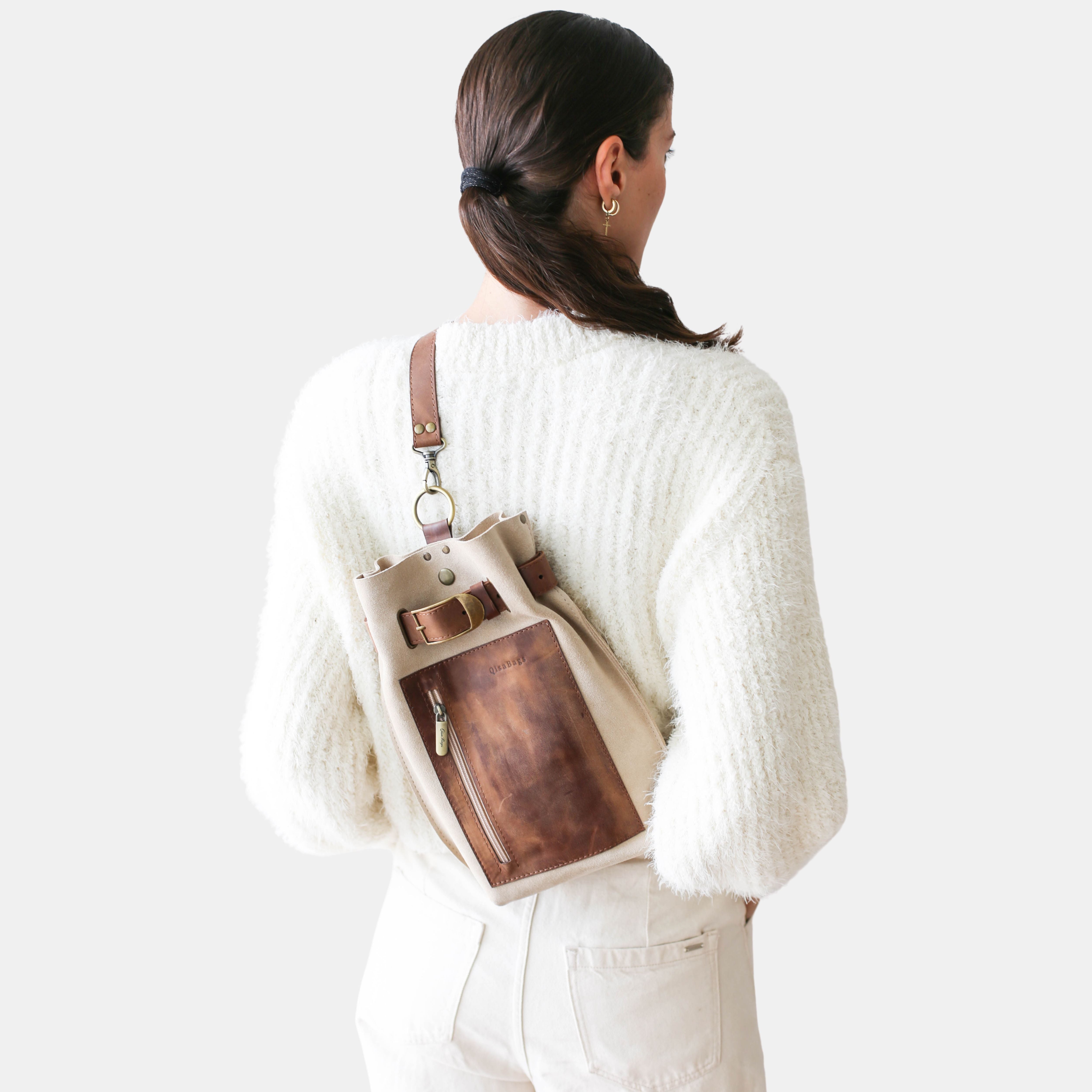 Matilda Suede Shoulder Bag - Final Sale - Qisabags