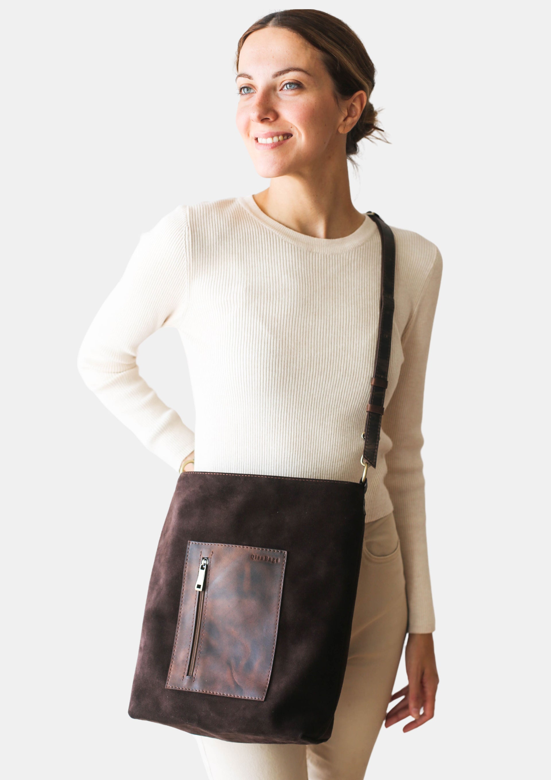 women's leather satchel