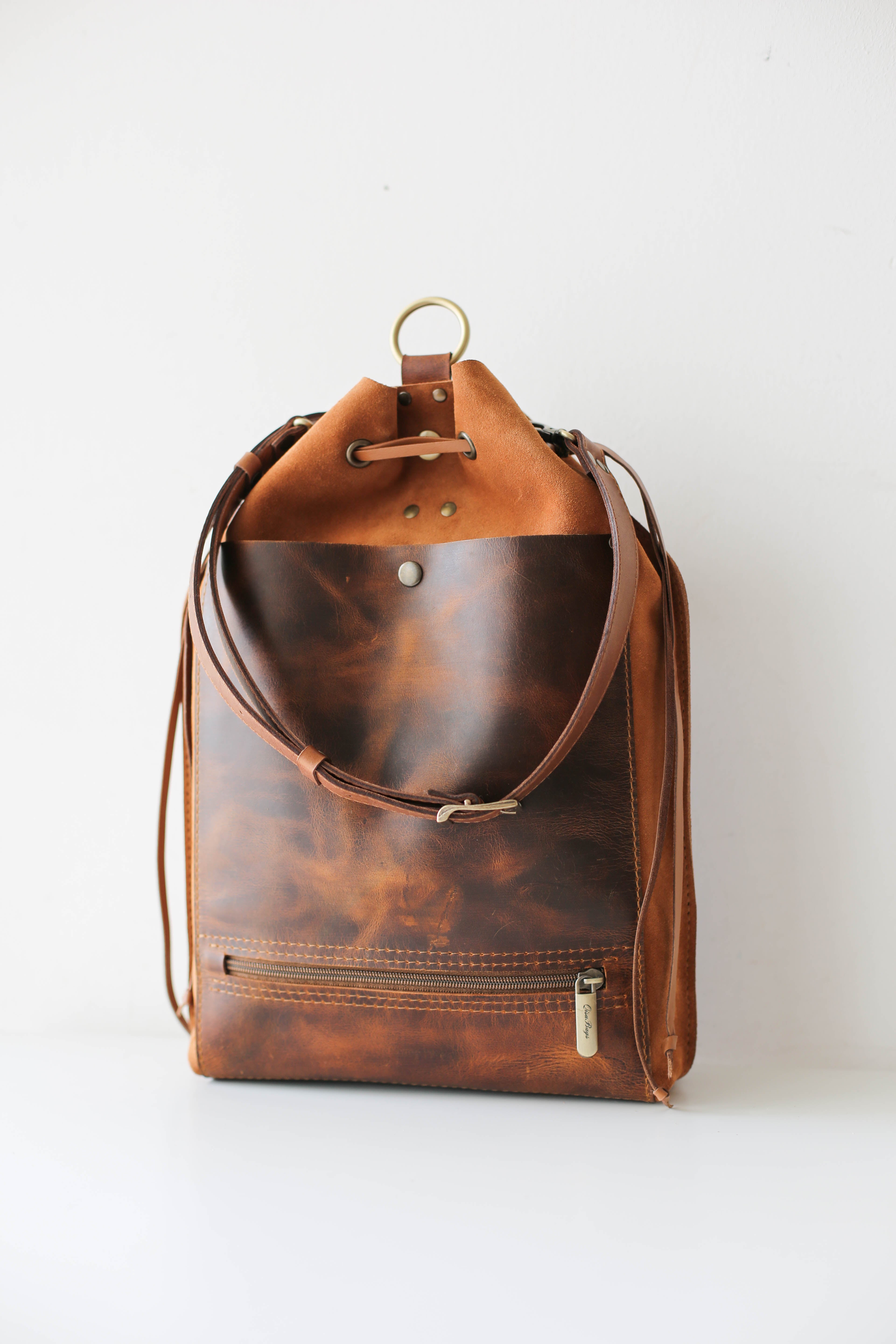 MAKU Backpack (Suede & Leather)