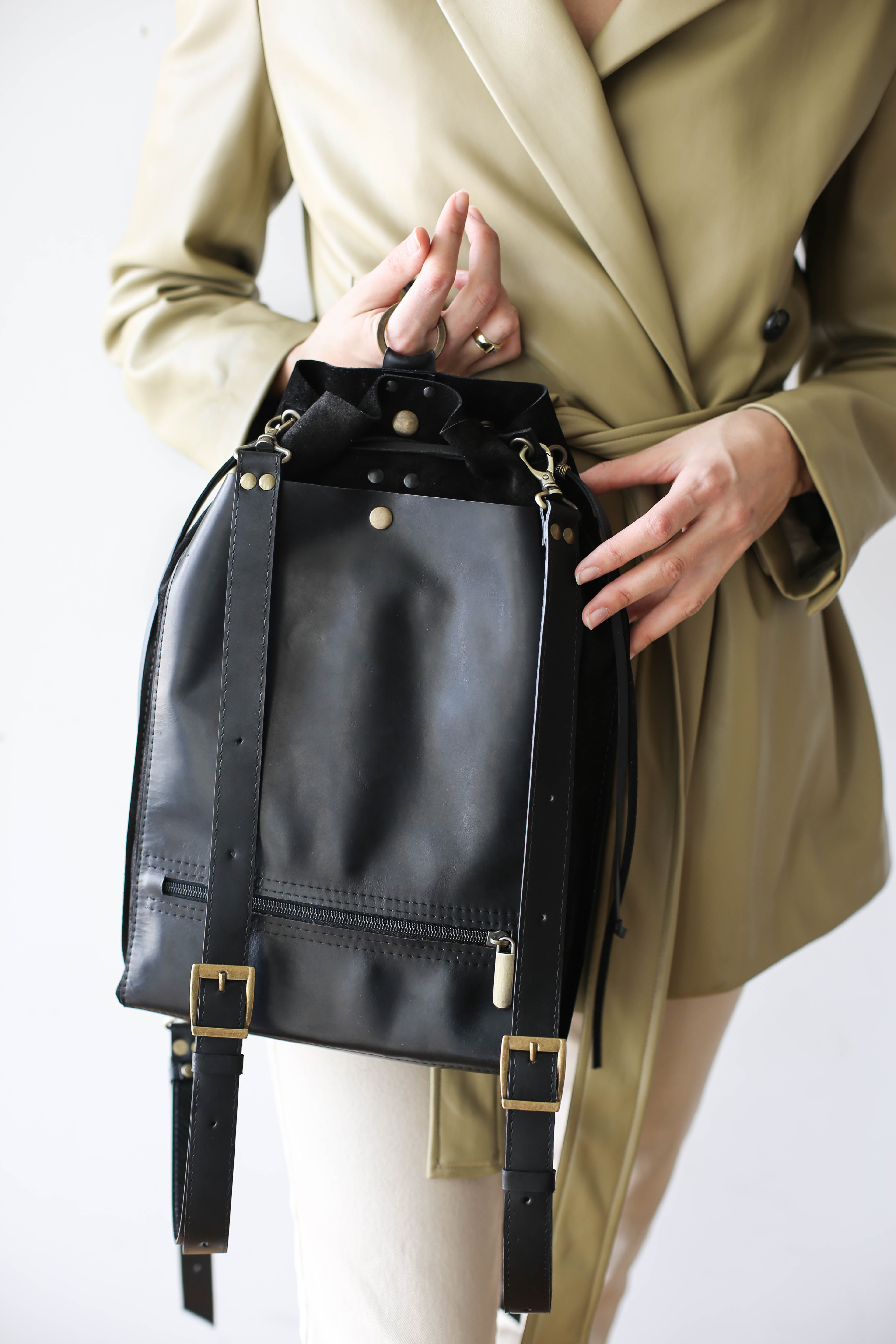 MAKU Backpack (Suede & Leather)