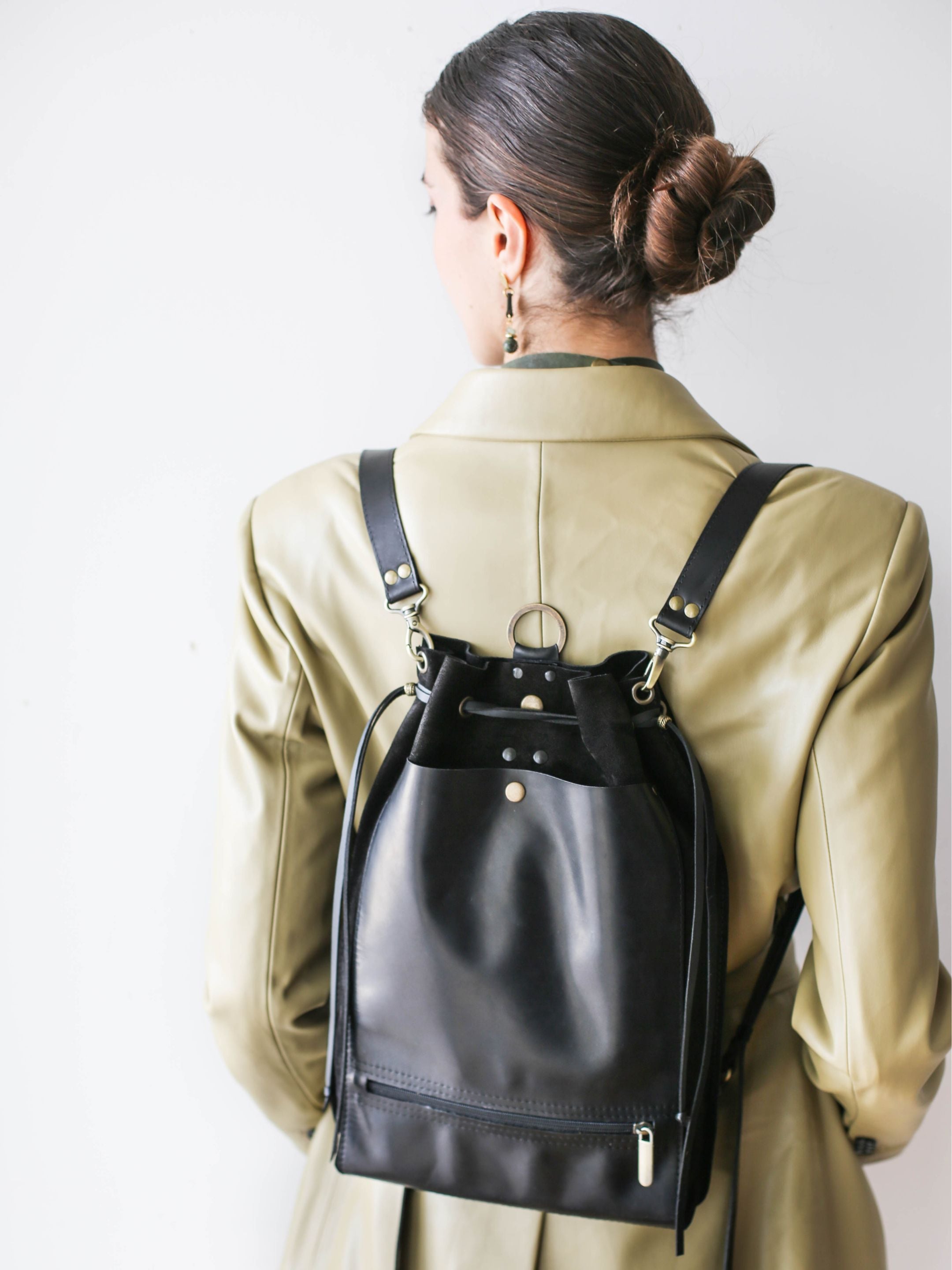 MAKU Backpack (Suede & Leather)
