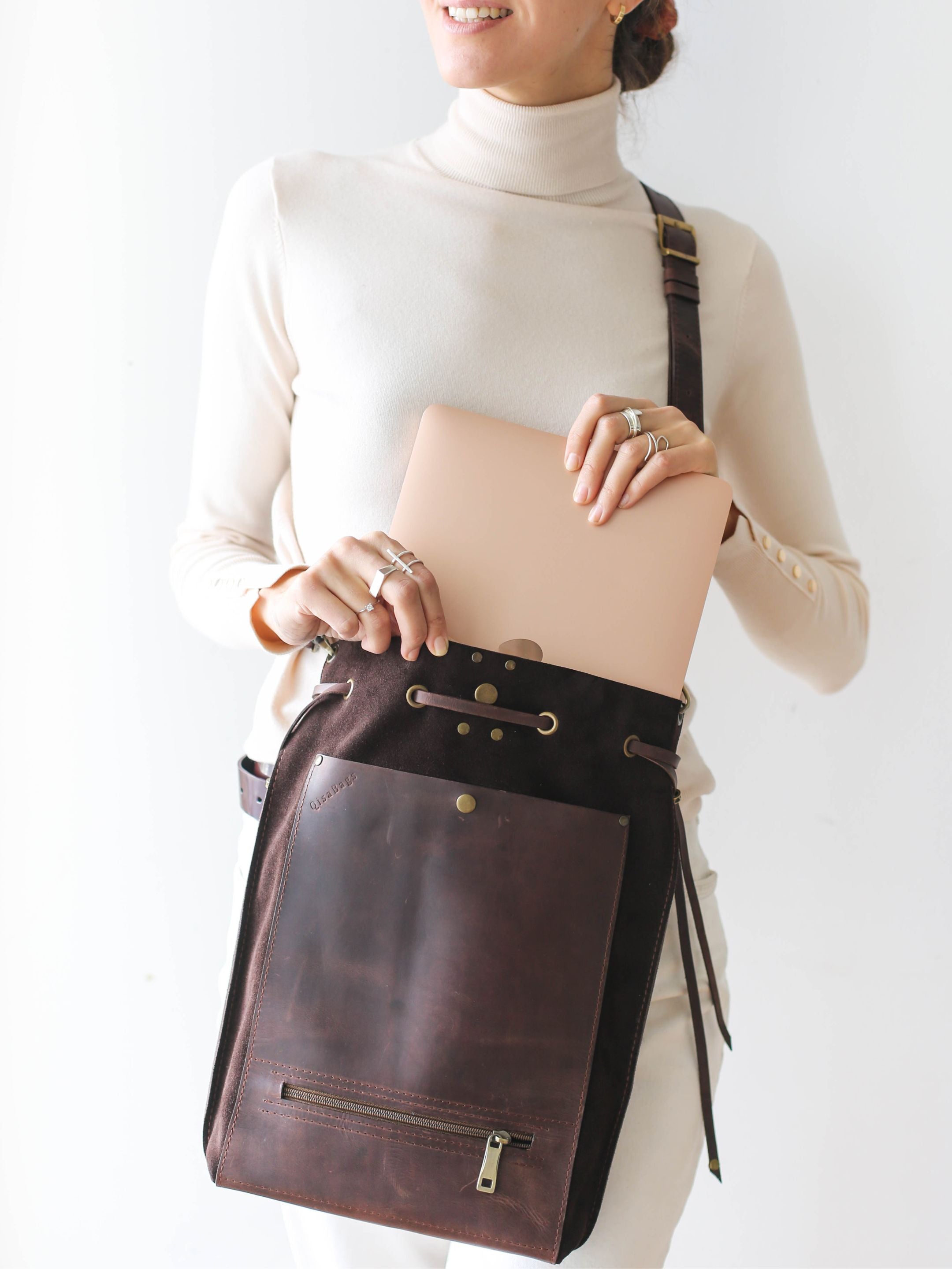 MAKU Backpack (Suede & Leather)