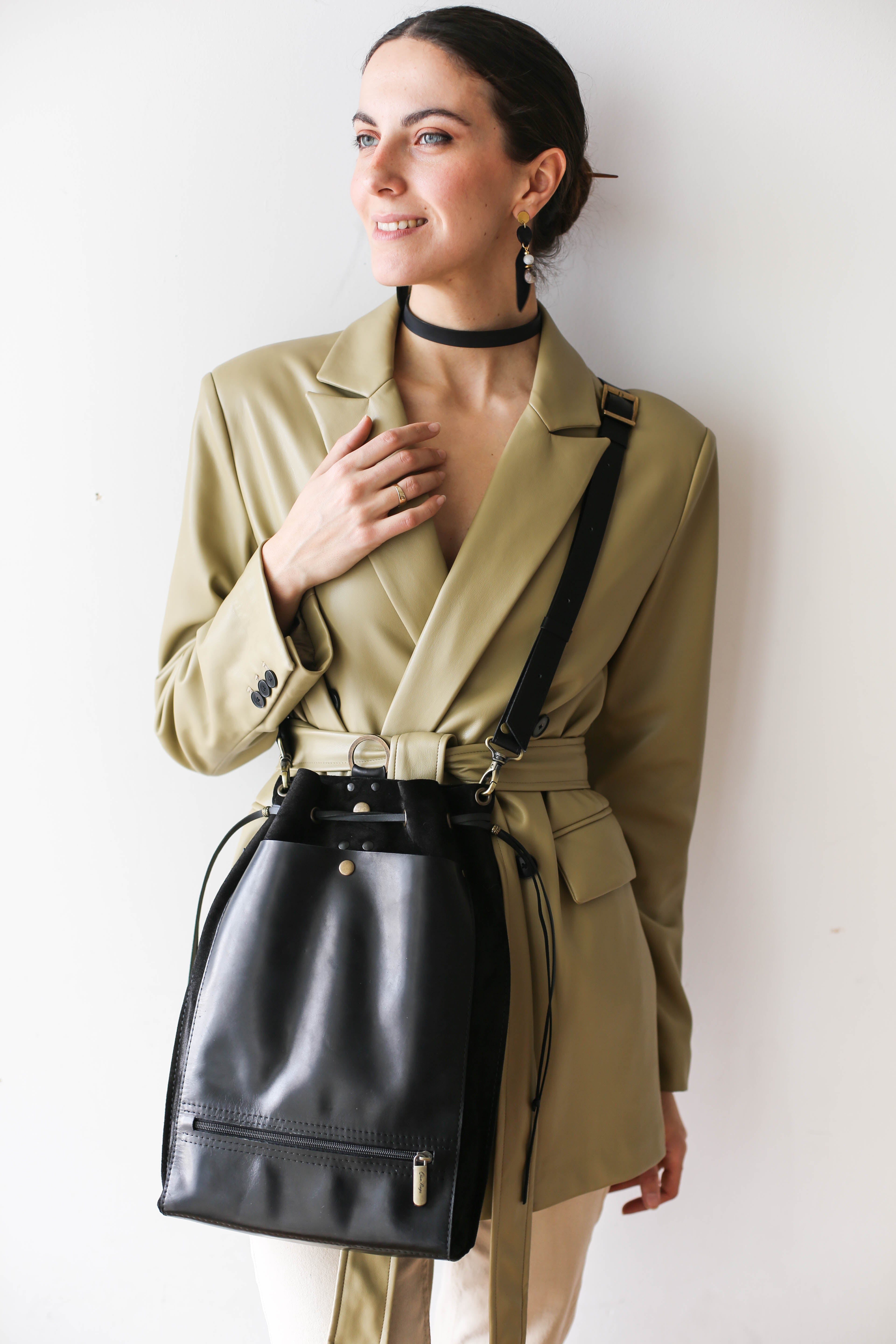 MAKU Backpack (Suede & Leather)