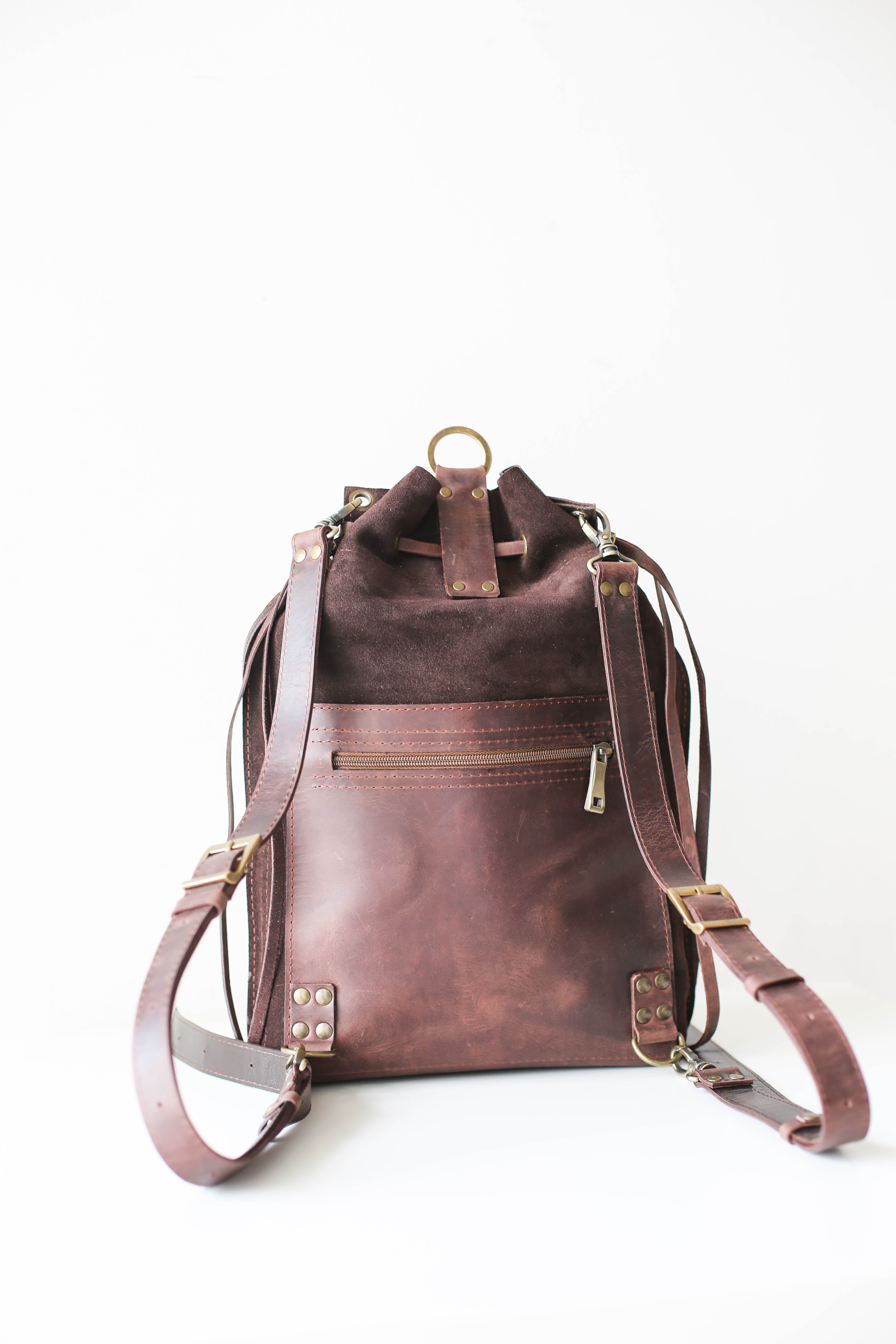 MAKU Backpack (Suede & Leather)