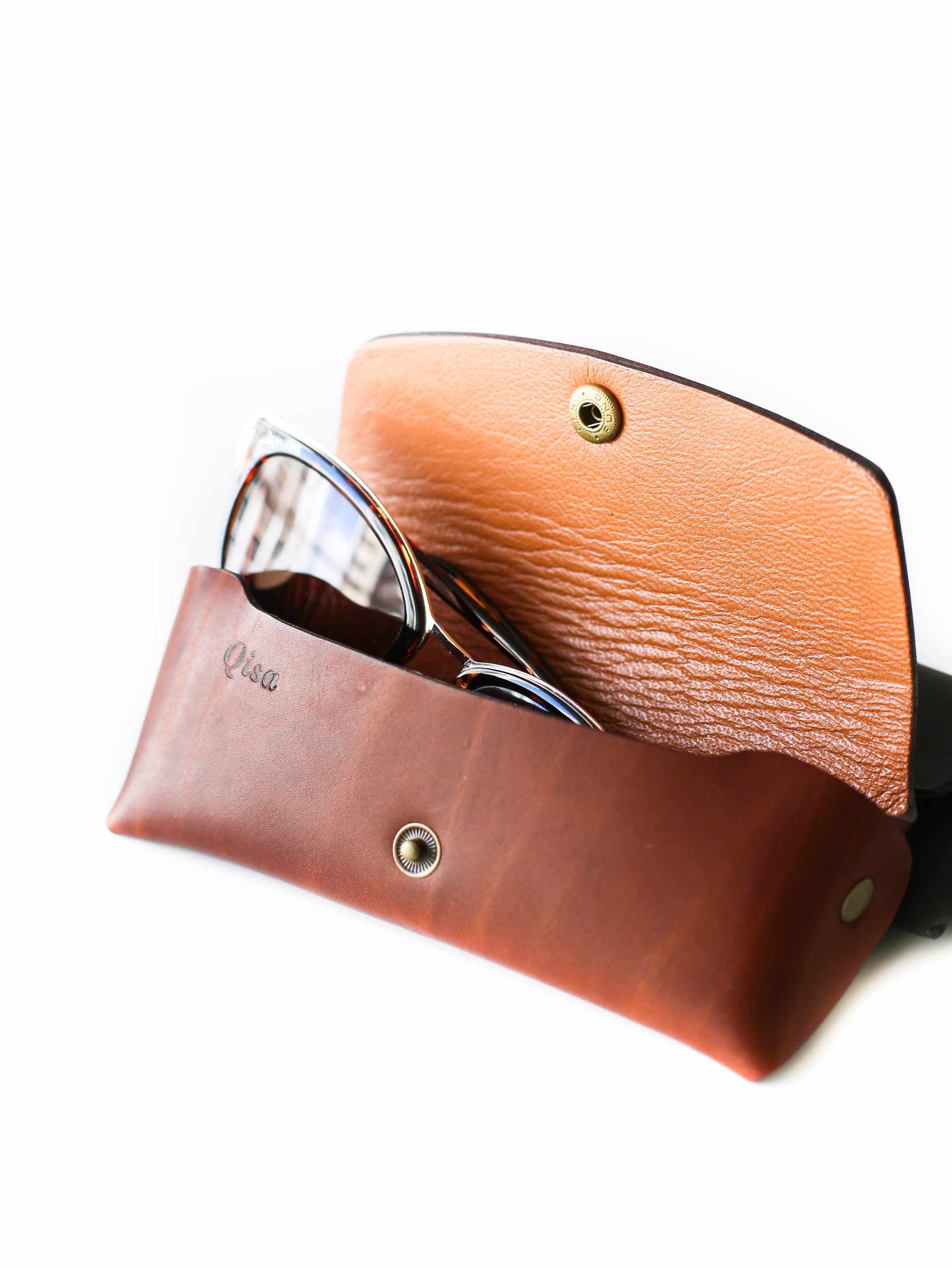 Leather Sunglasses Case