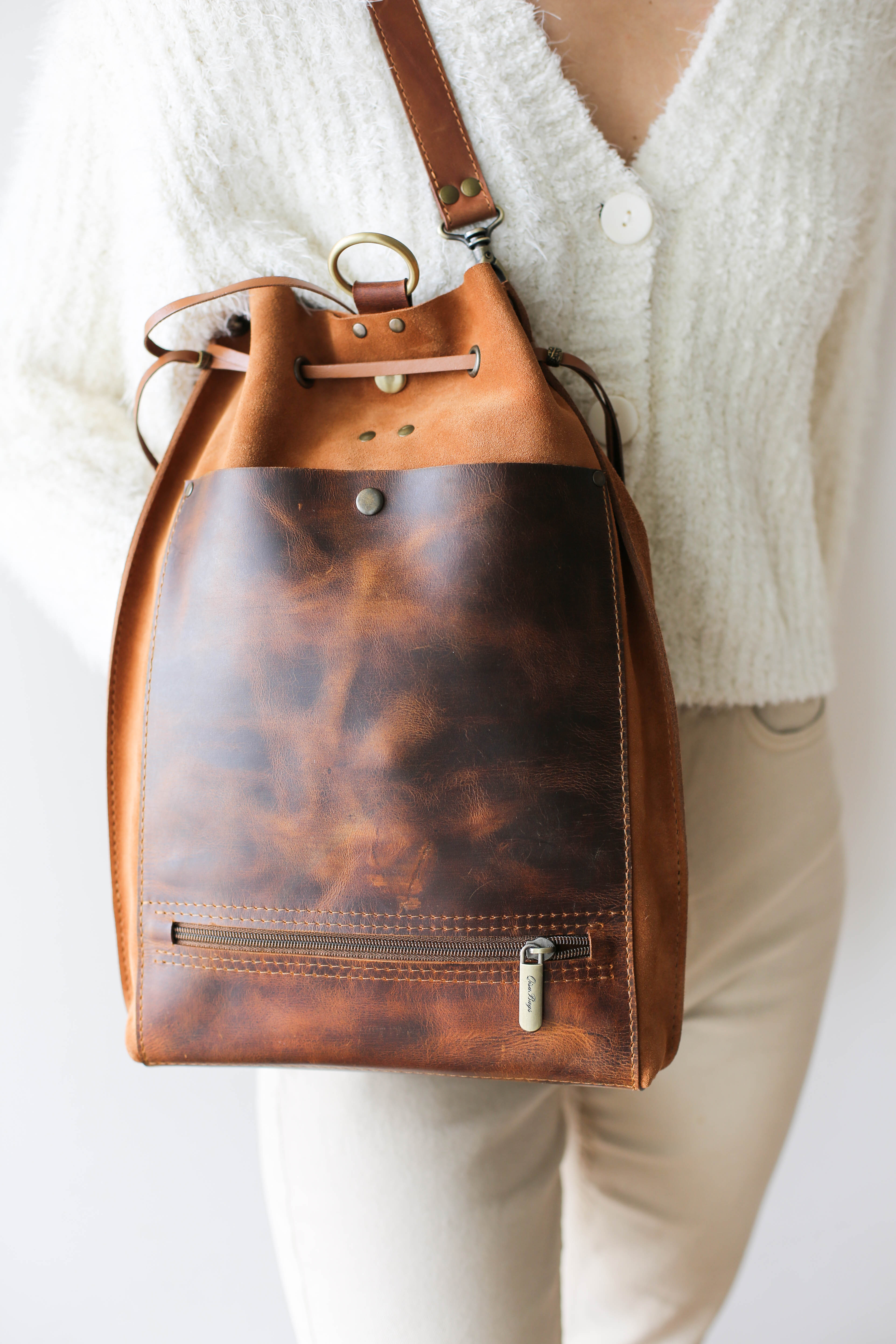MAKU Backpack (Suede & Leather)