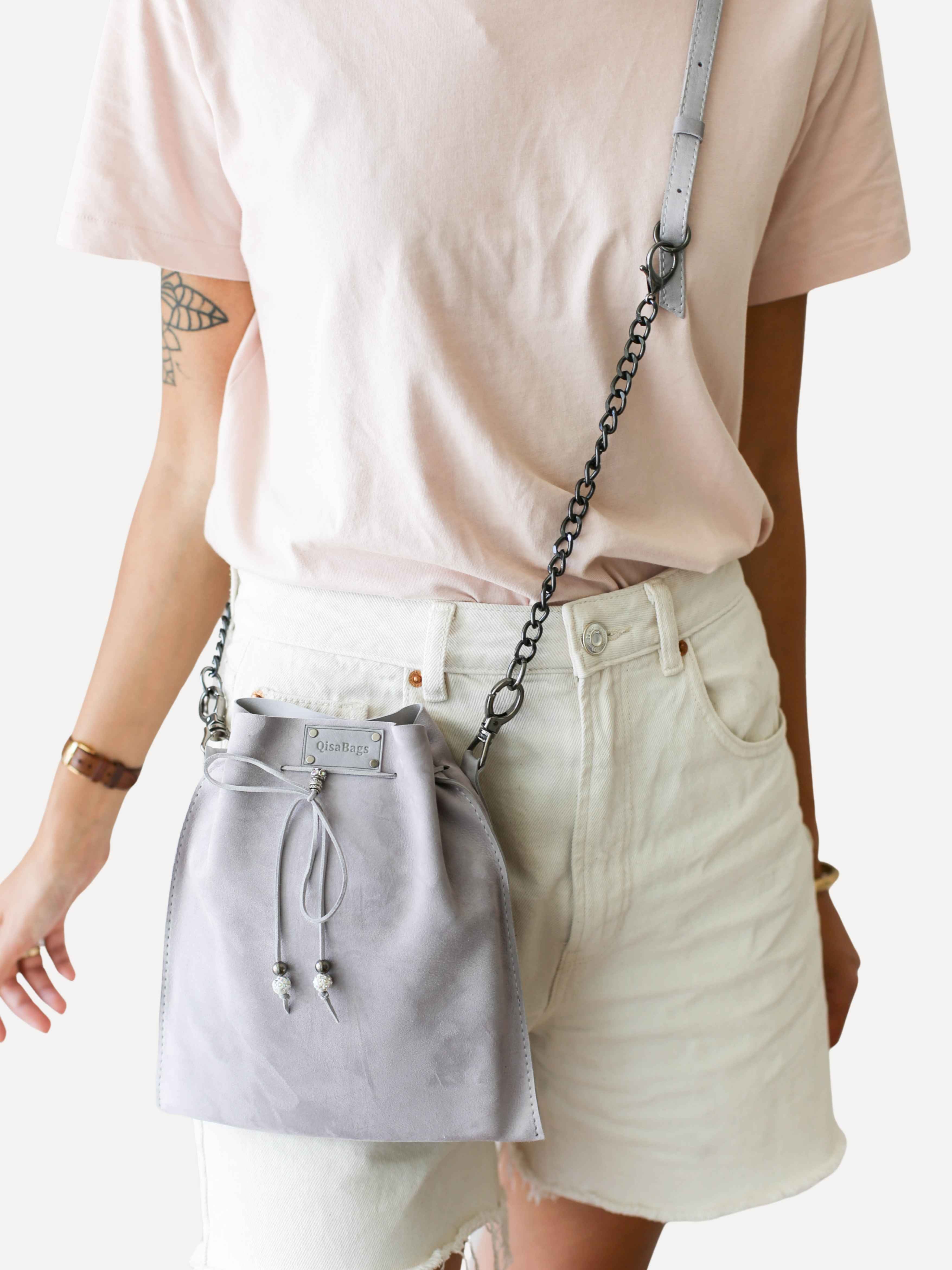 Soft Suede Pouch Bags