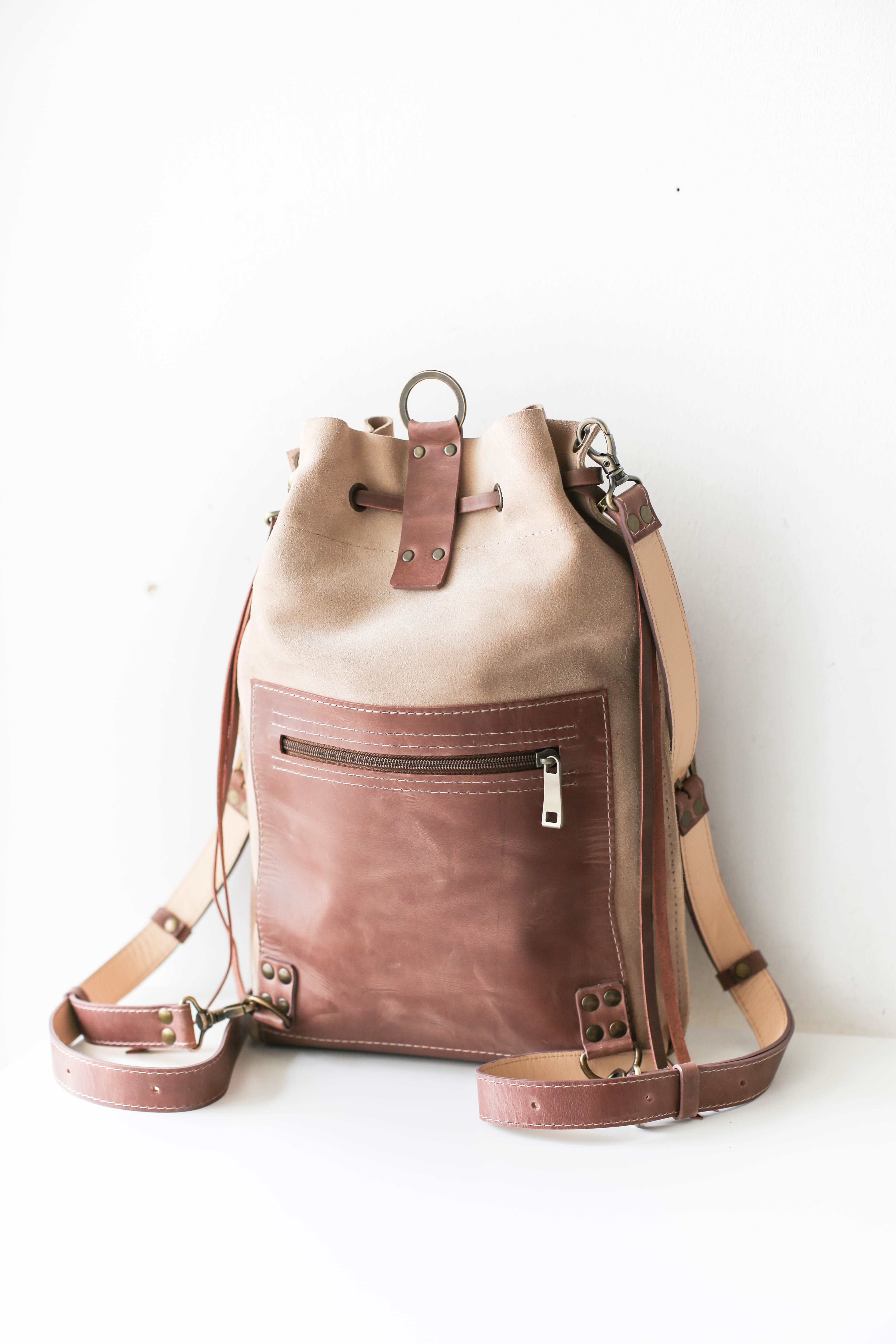 MAKU Backpack (Suede & Leather)