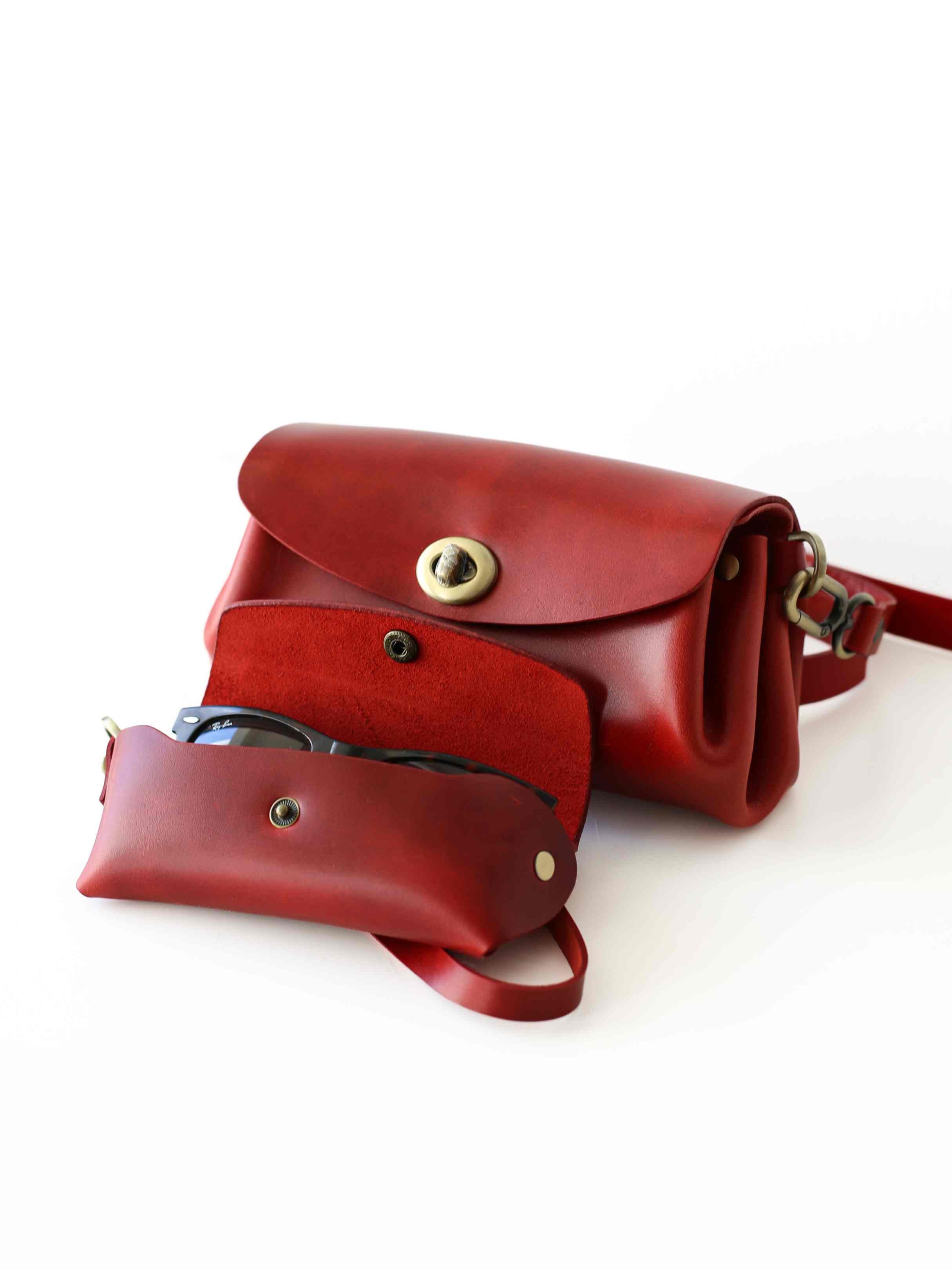 Leather Sunglasses Case