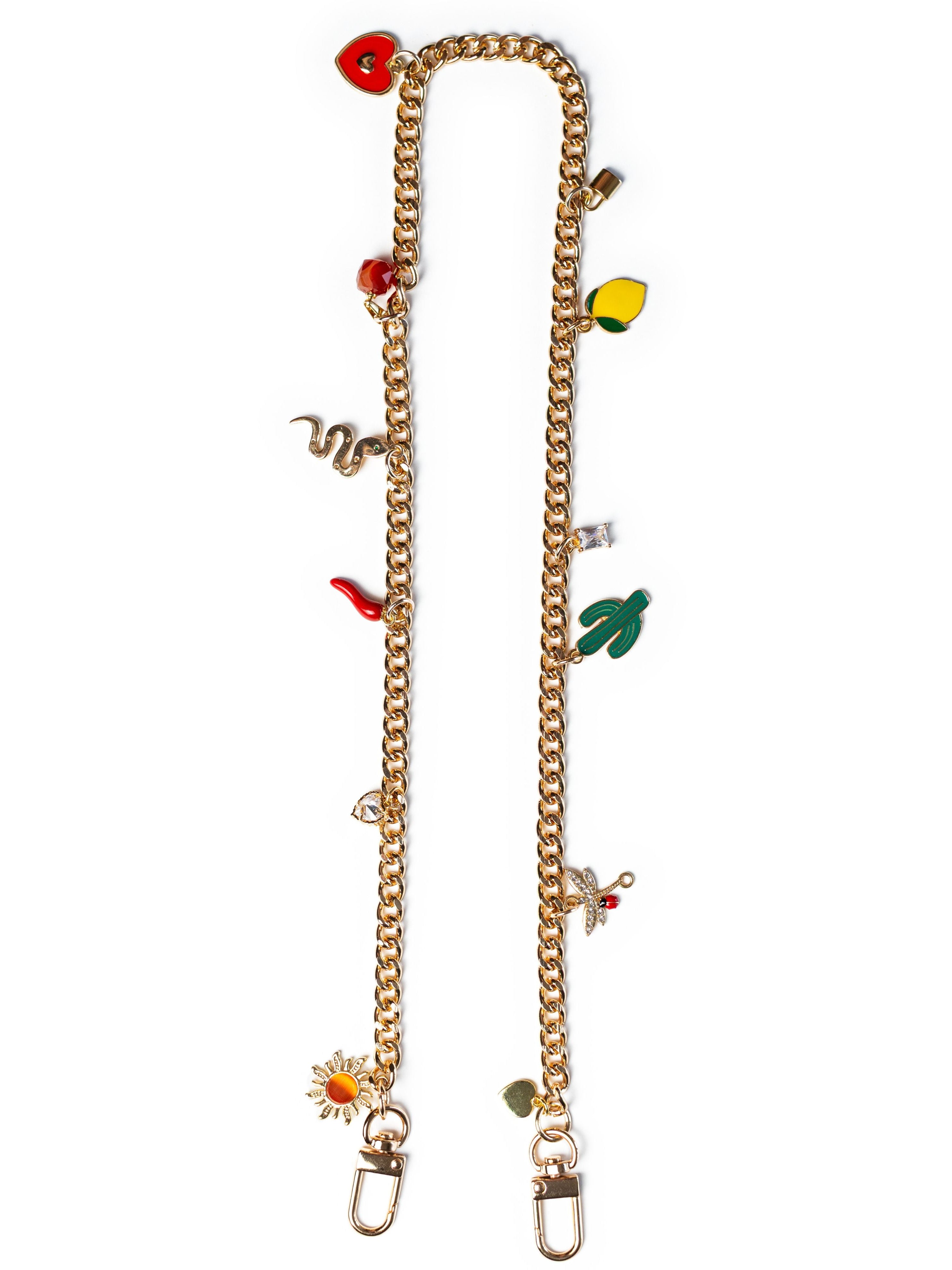 Chain Strap With Charms