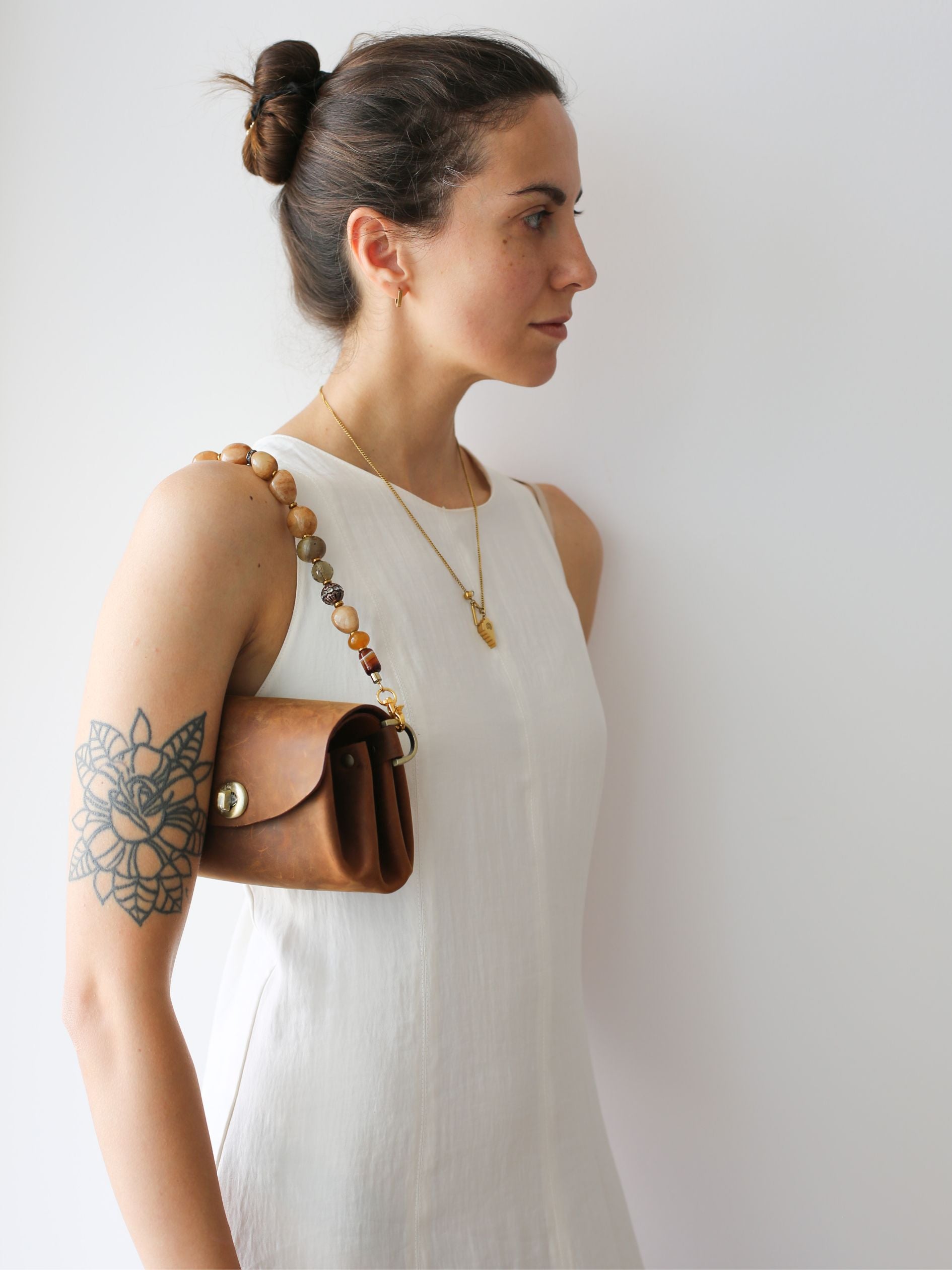 Semi Precious Stone Strap