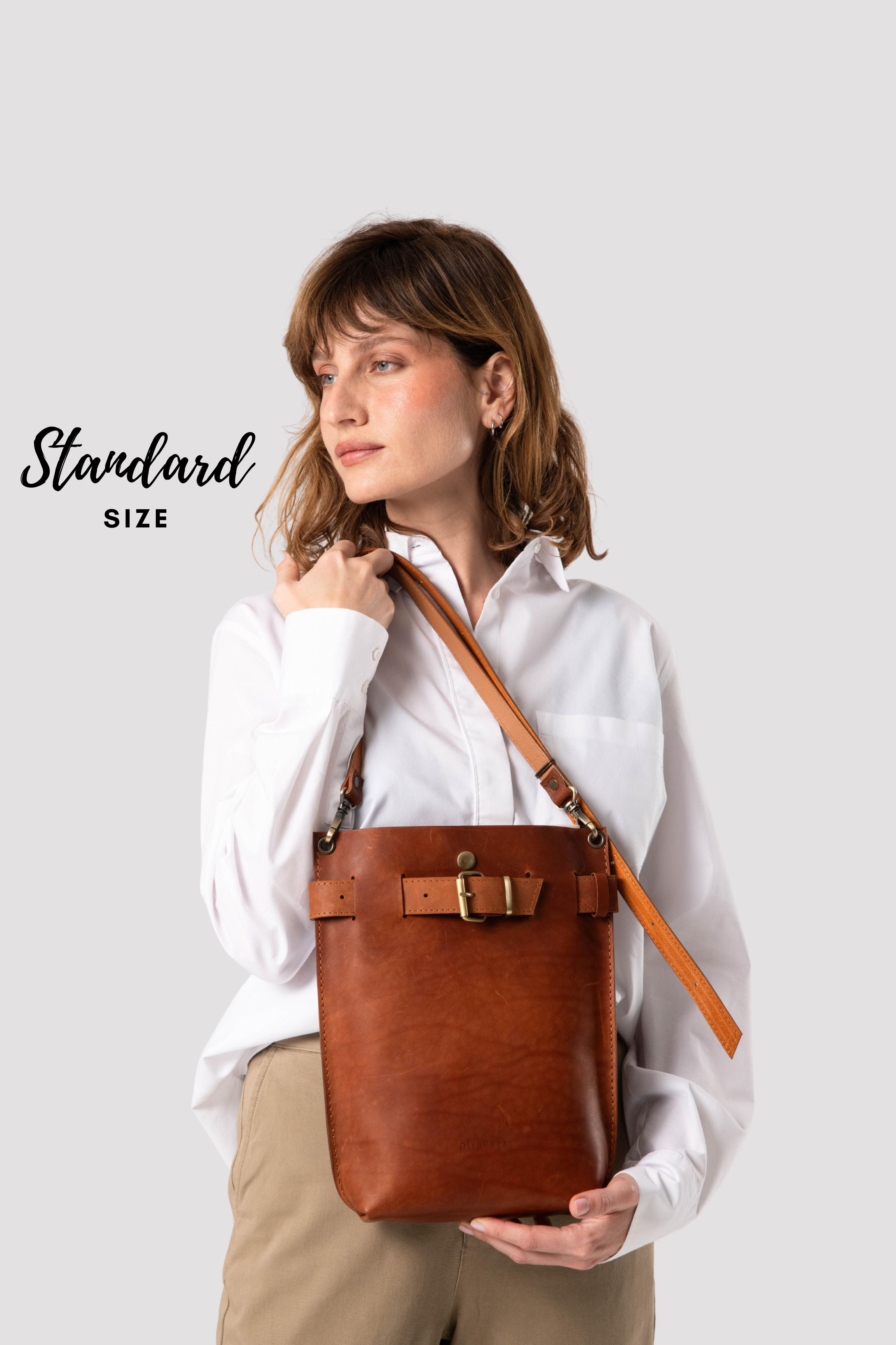 Brown Leather Handbag