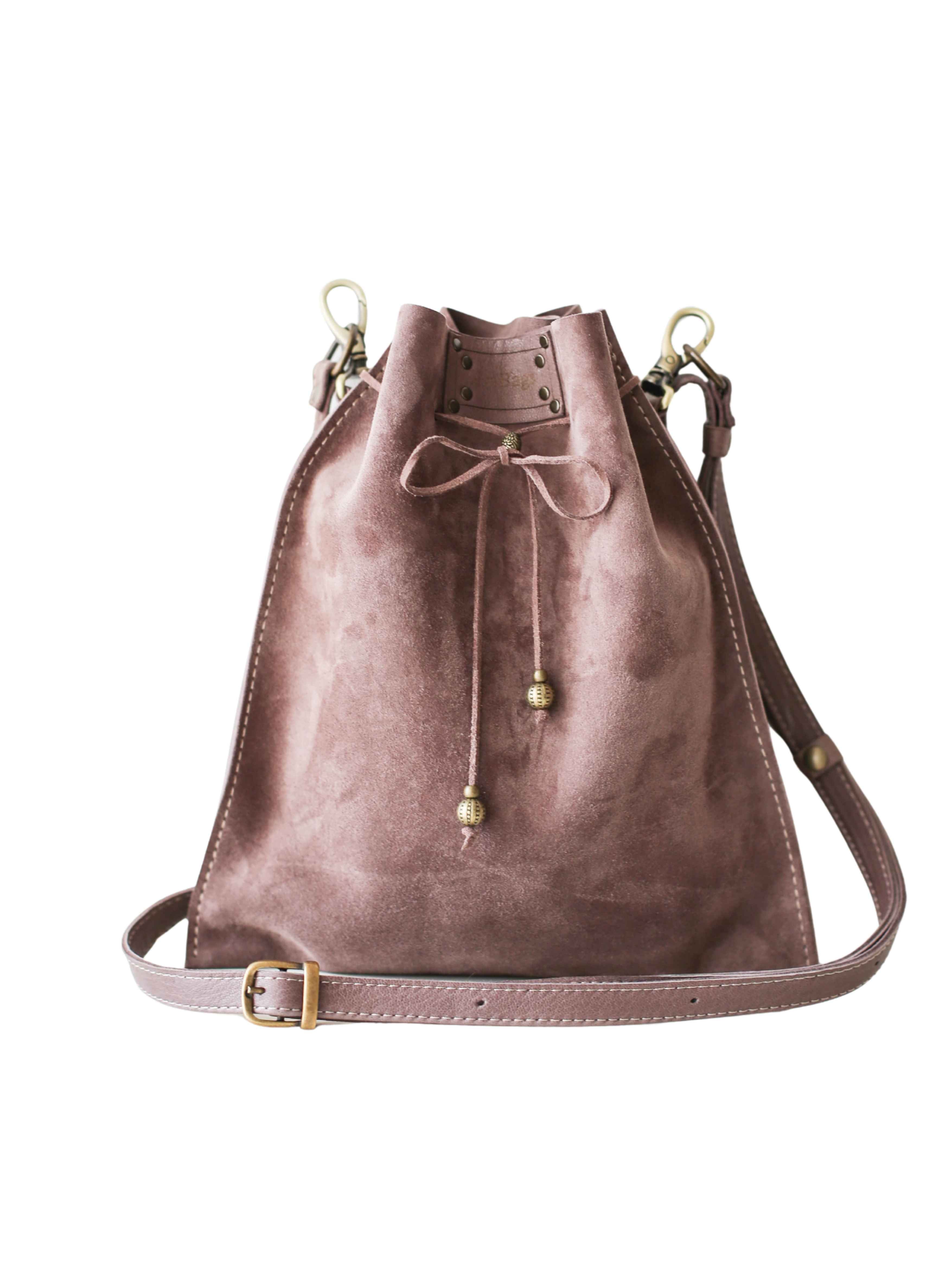 Soft Suede Pouch Bags