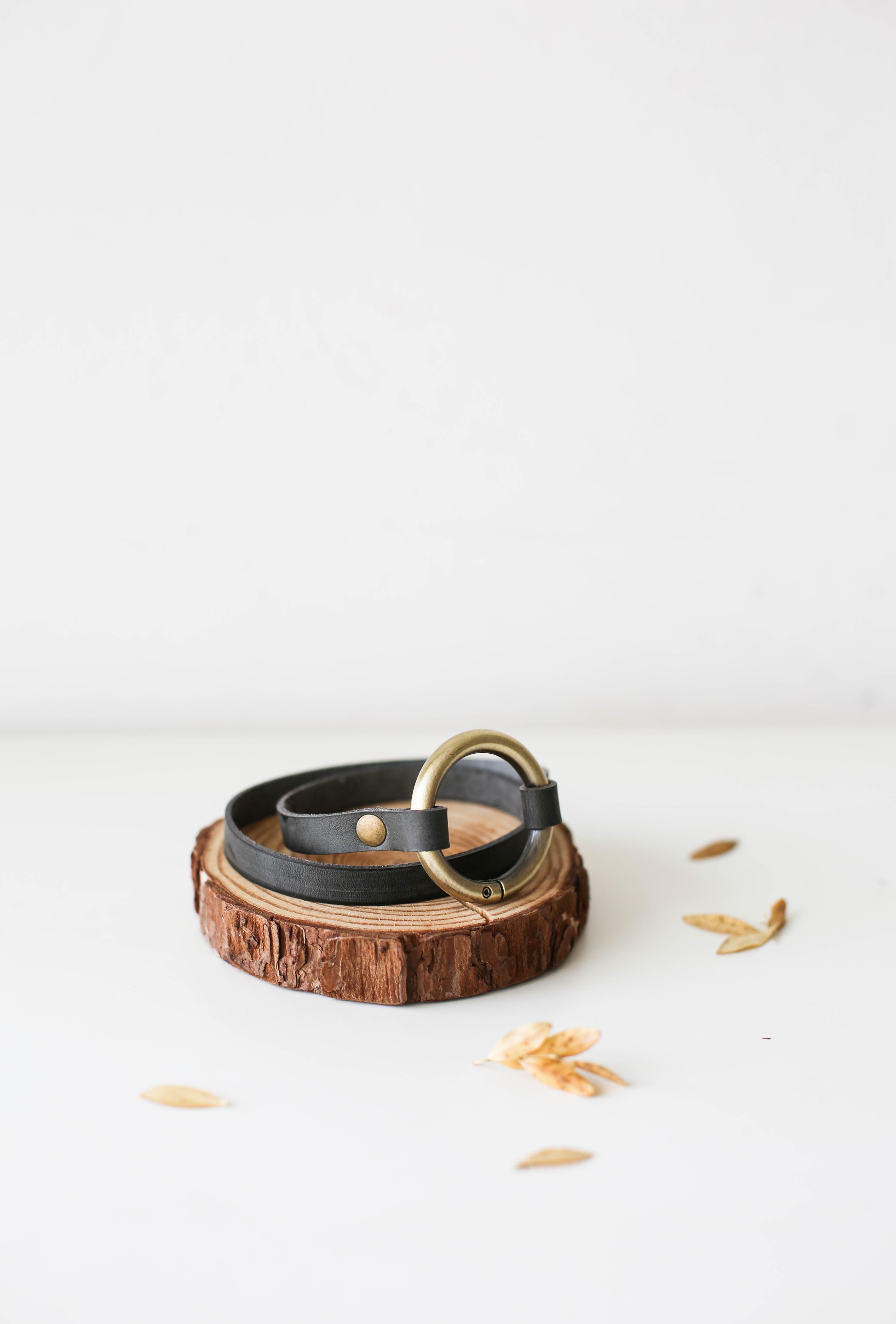 Ring Leather Bracelets