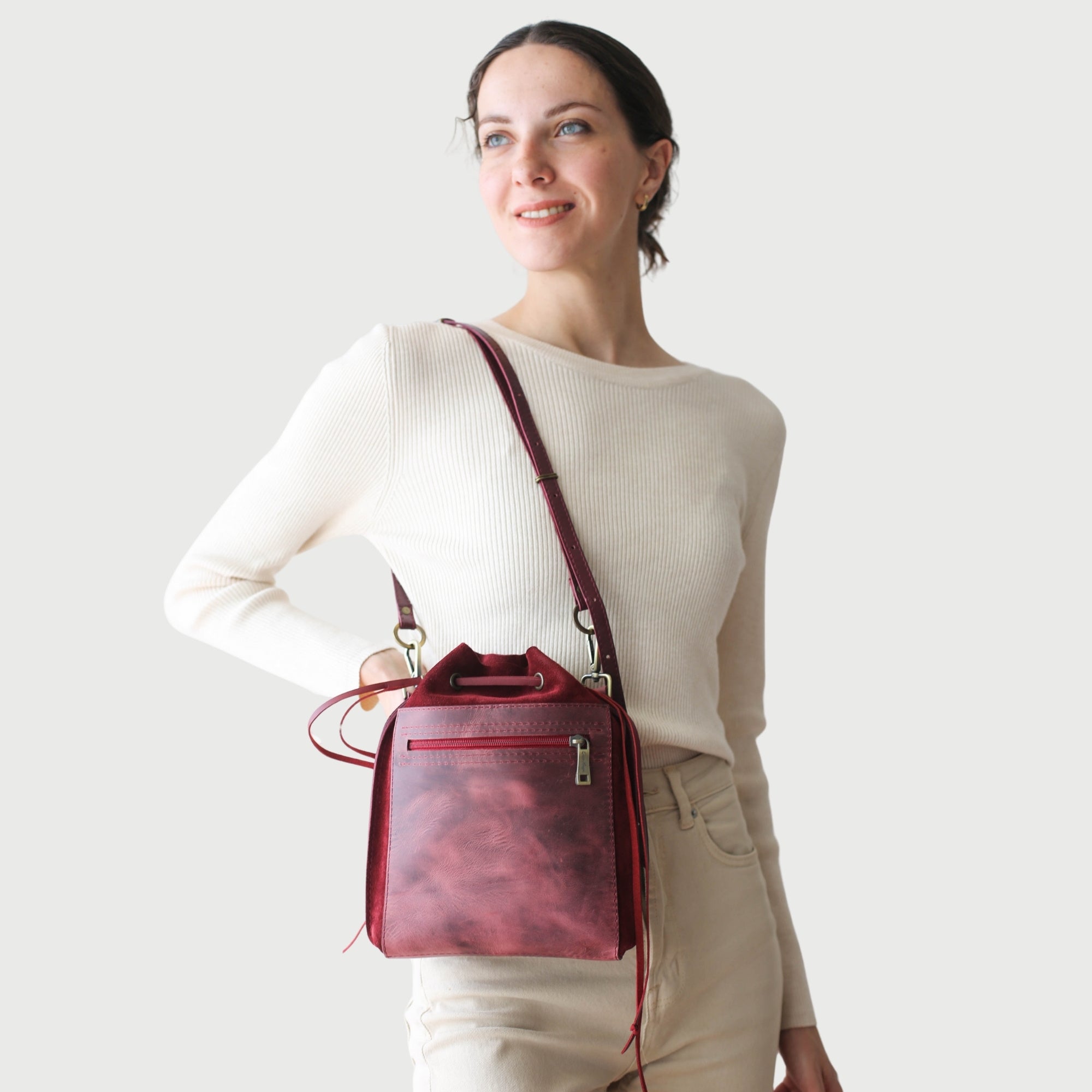 MAKU Mini Suede Bag