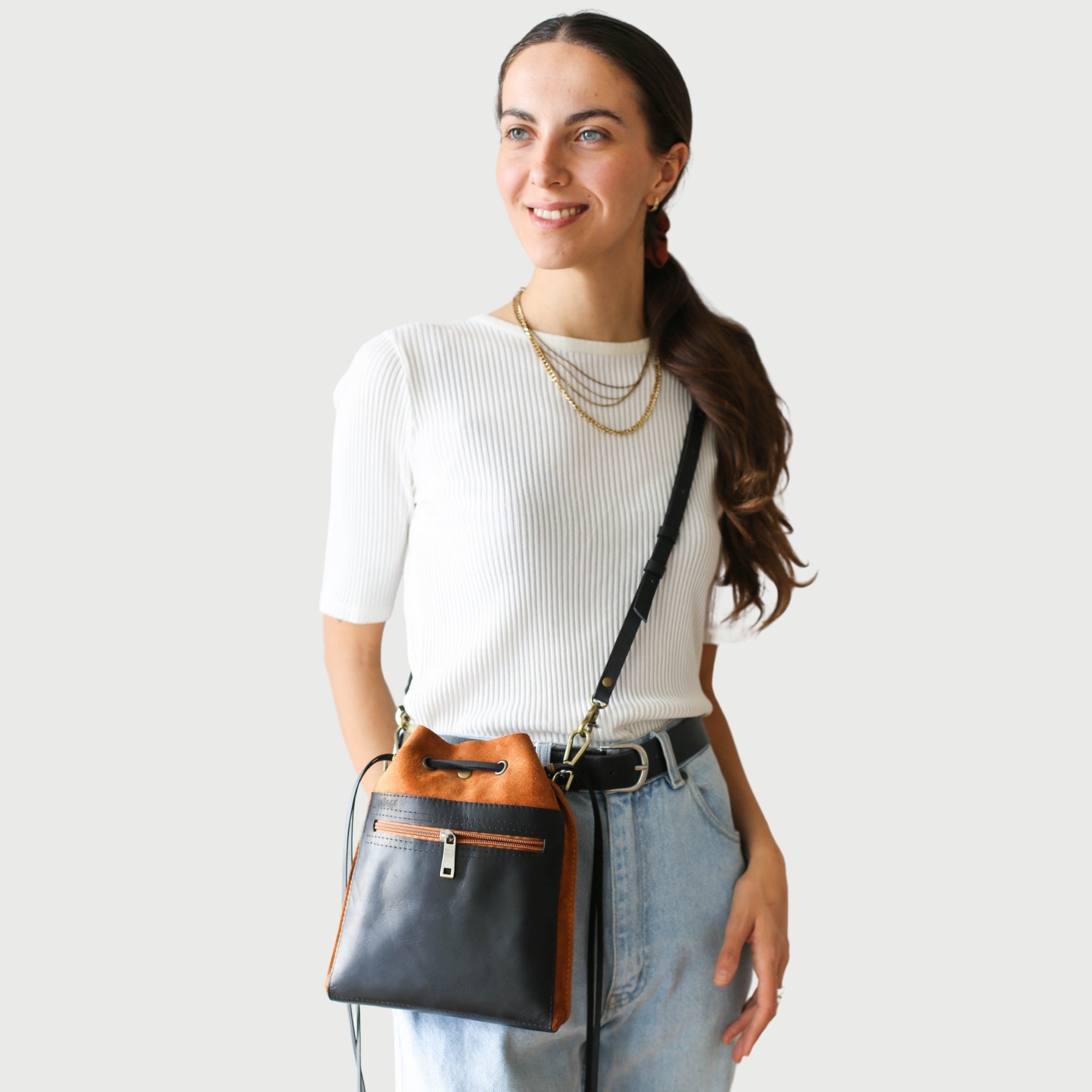 MAKU Mini Suede Bag