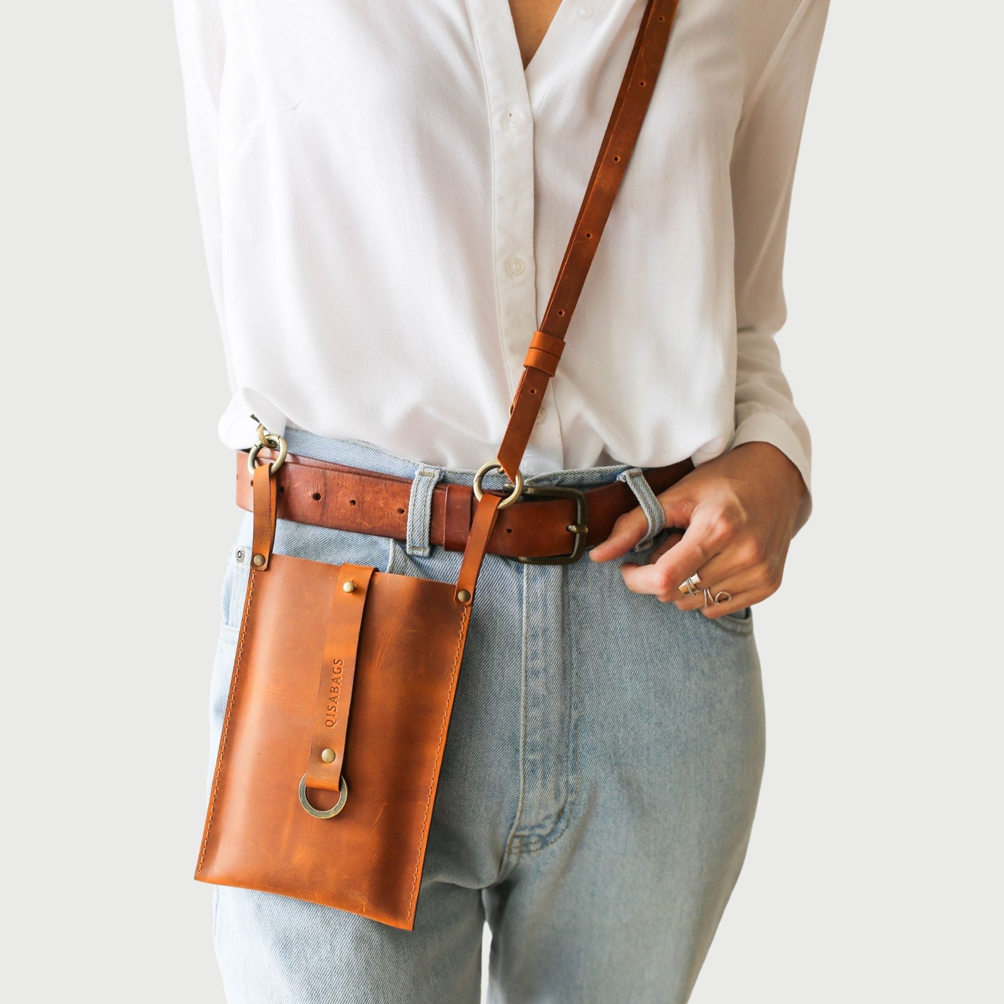 Leather Phone Bag