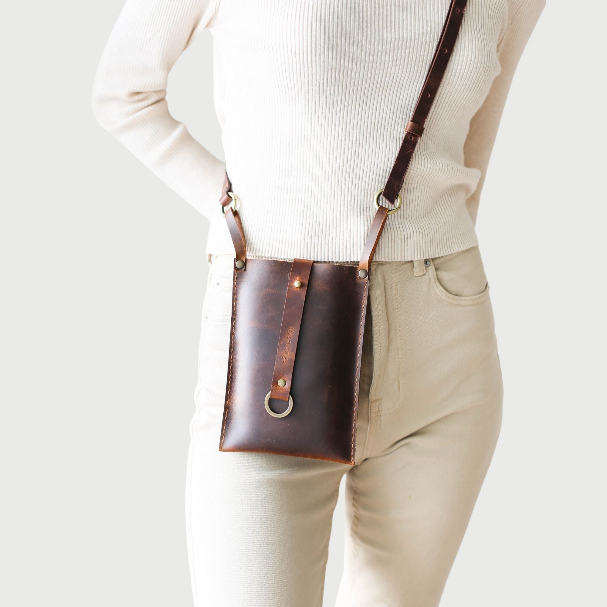 Leather Phone Bag