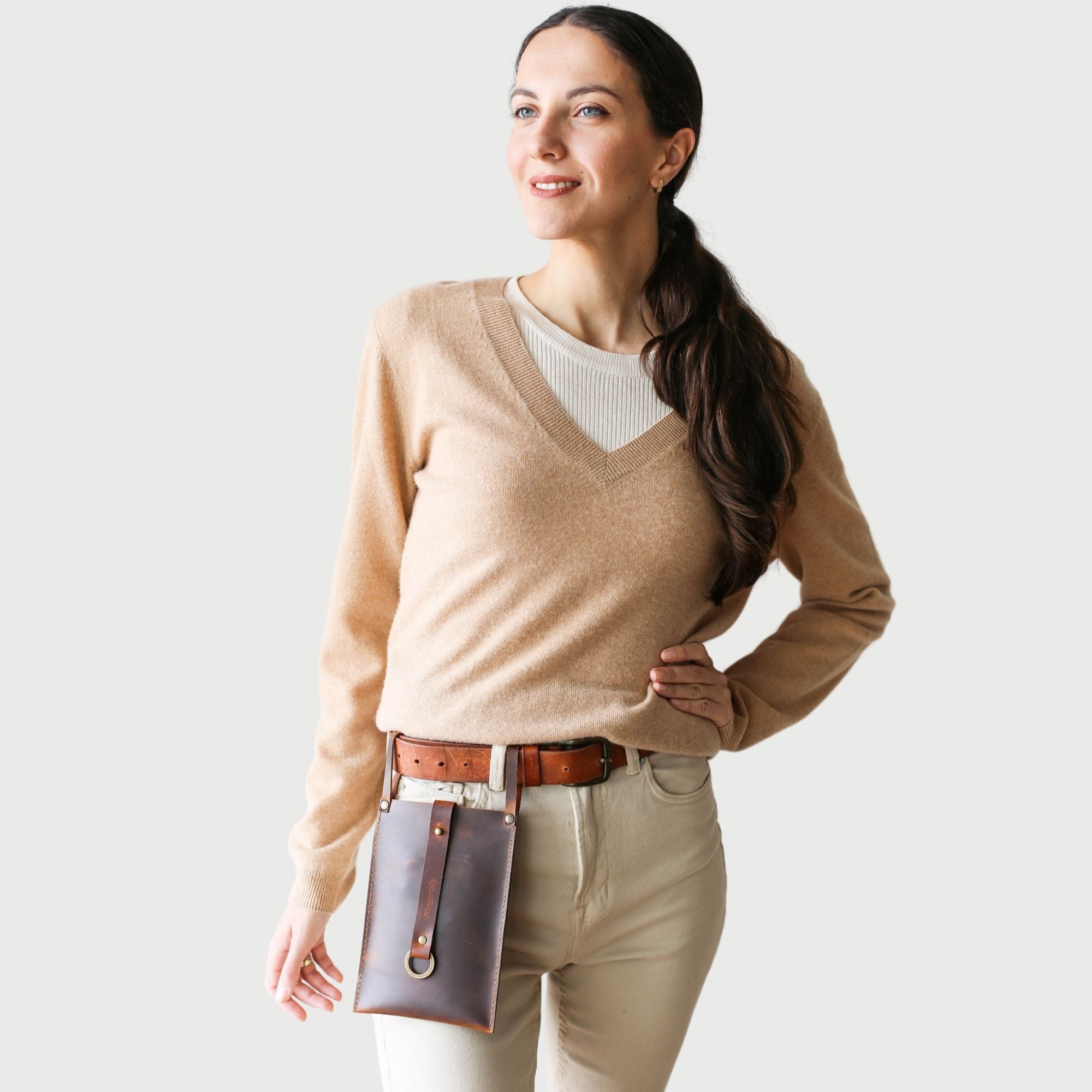 Leather Phone Bag