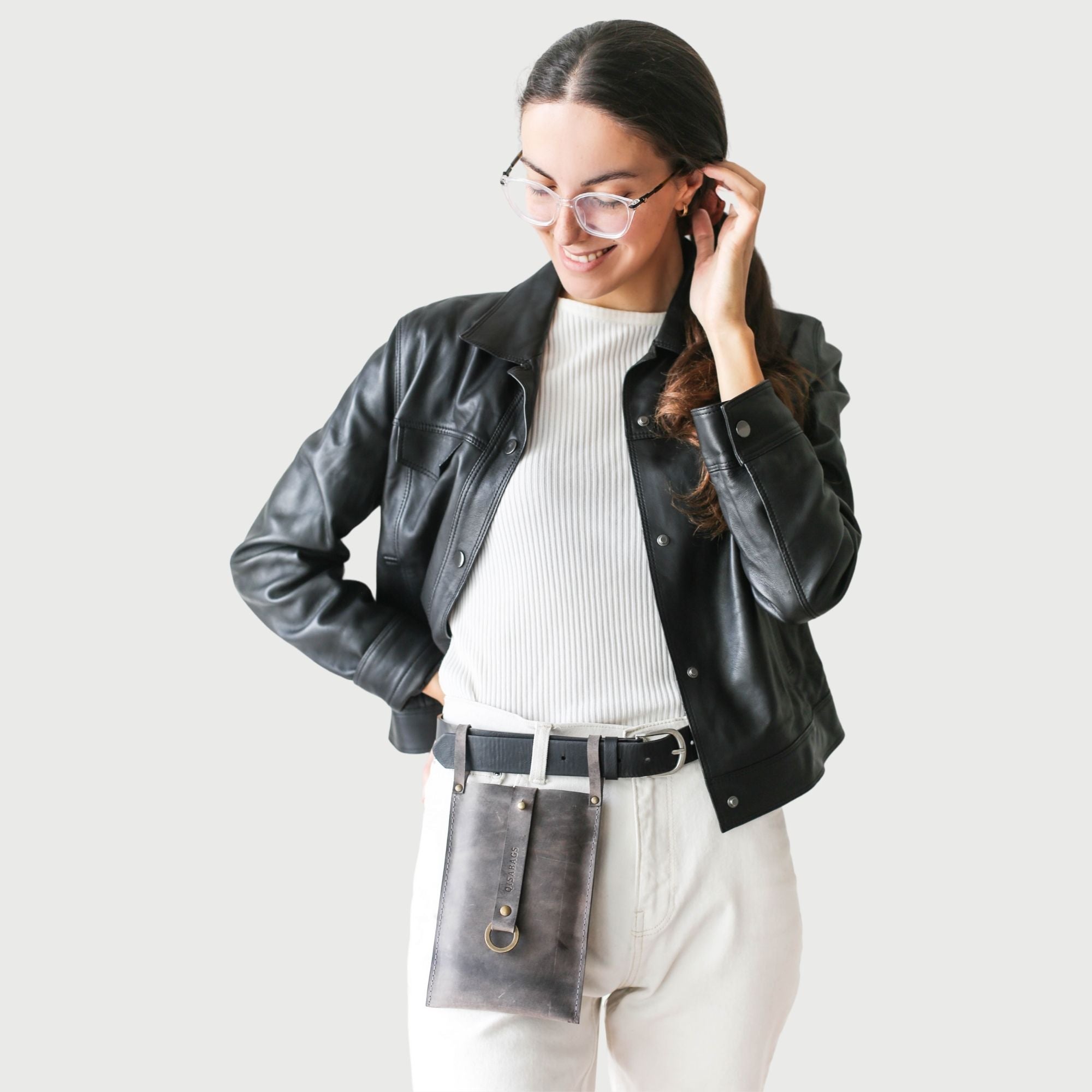 Leather Phone Bag