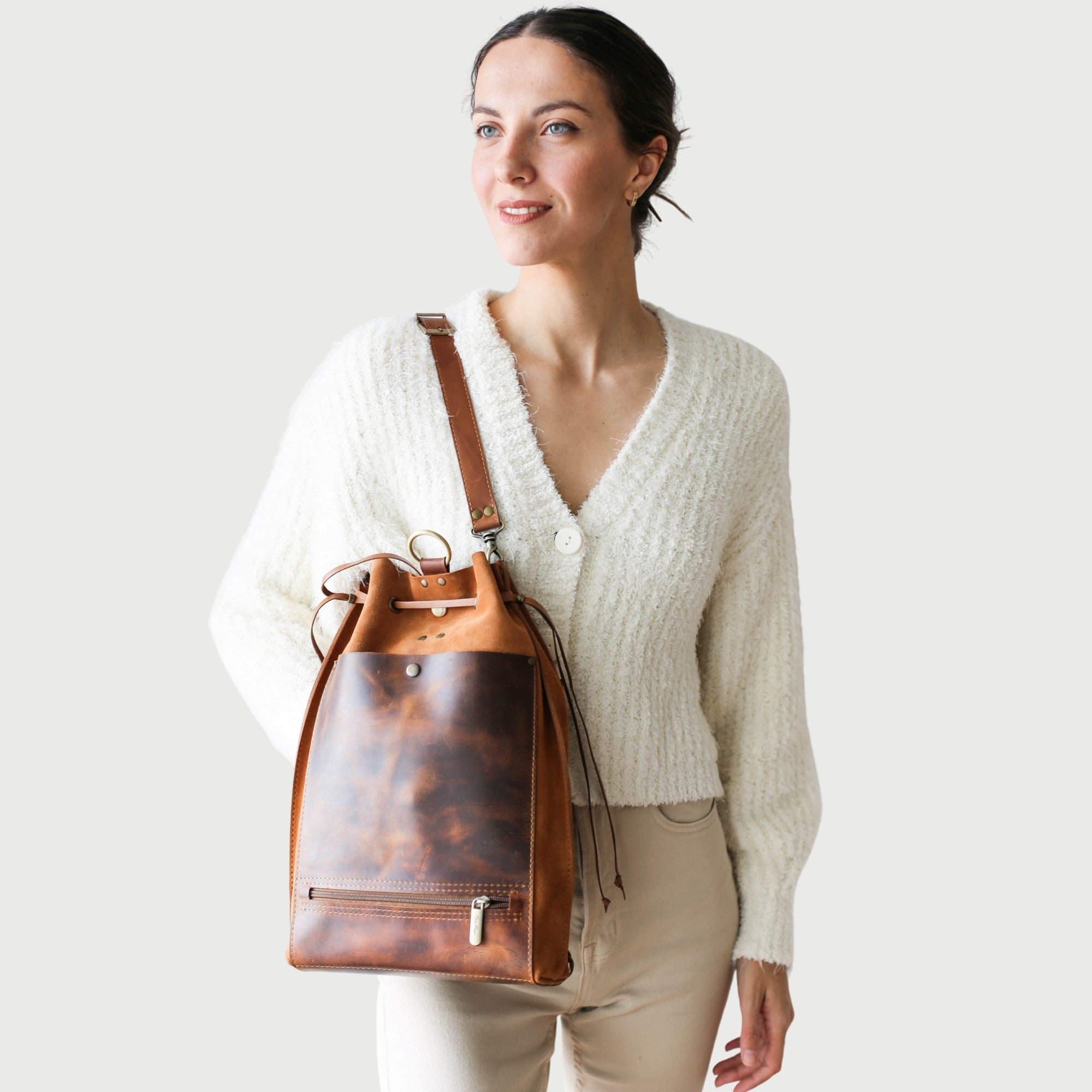 MAKU Leather Backpack