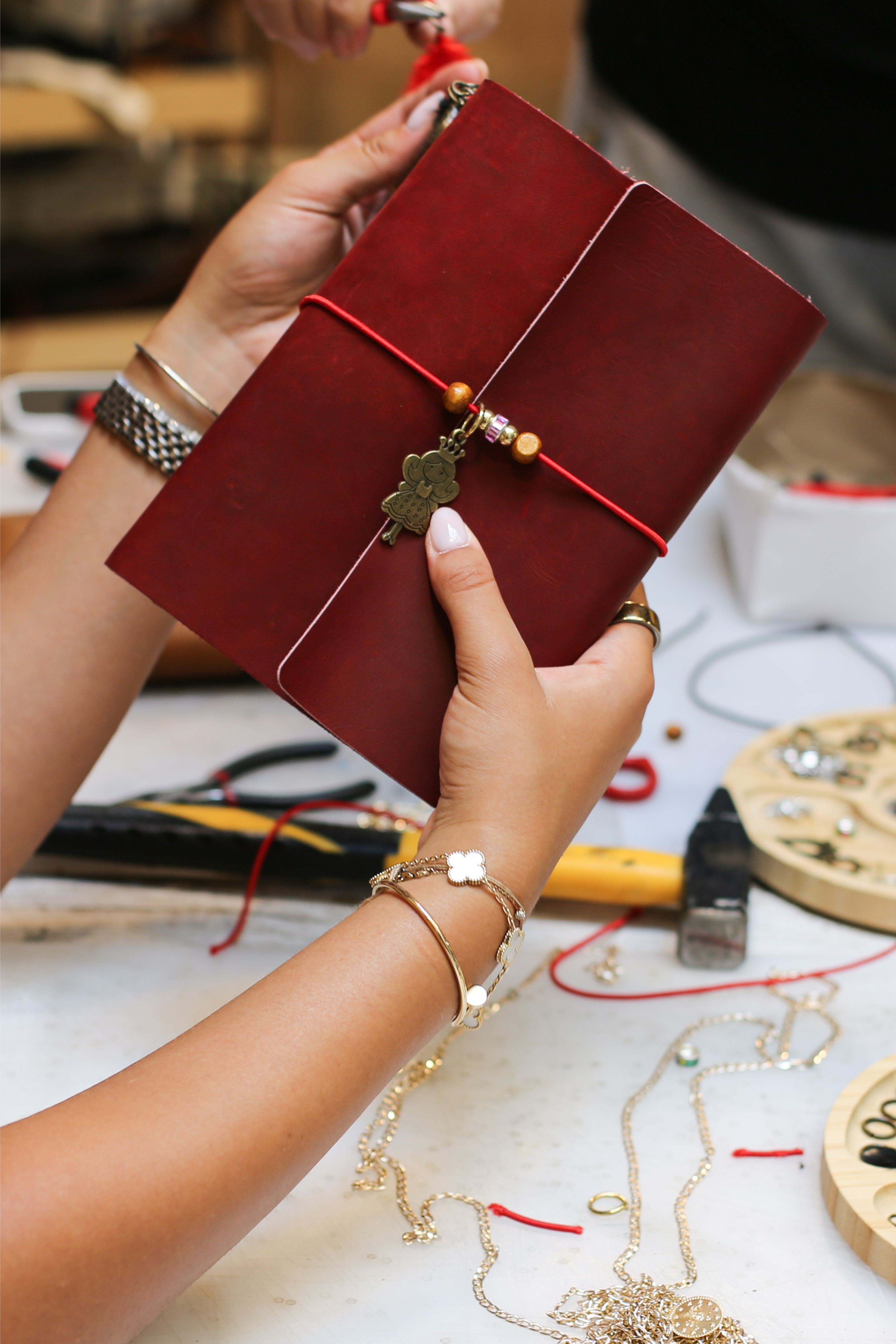Leather Journal Making Group Workshop