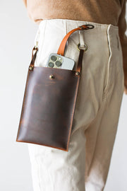 Handmade Leather Hip Bag