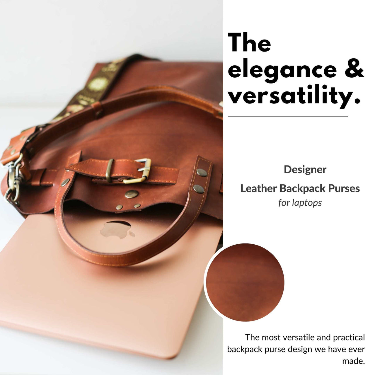 leather bags for laptop