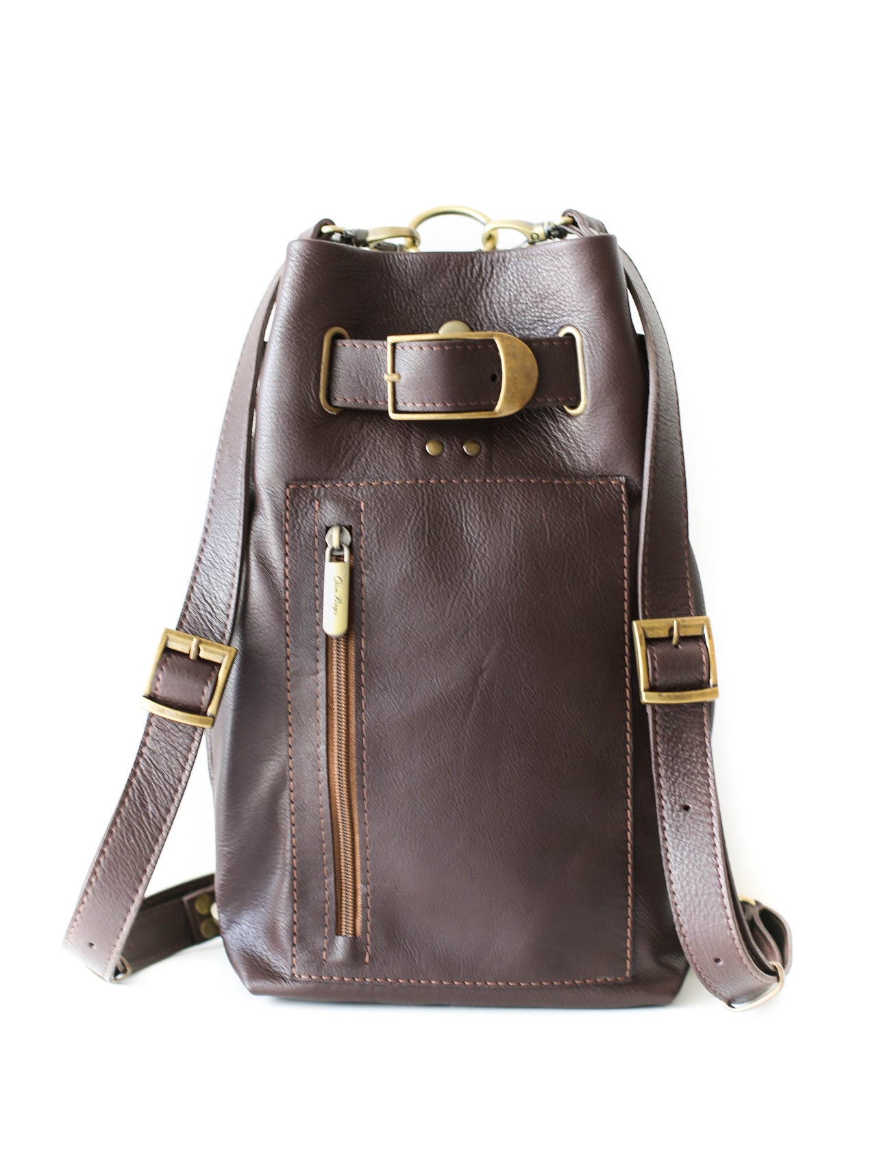 Brown Leather Backpacks