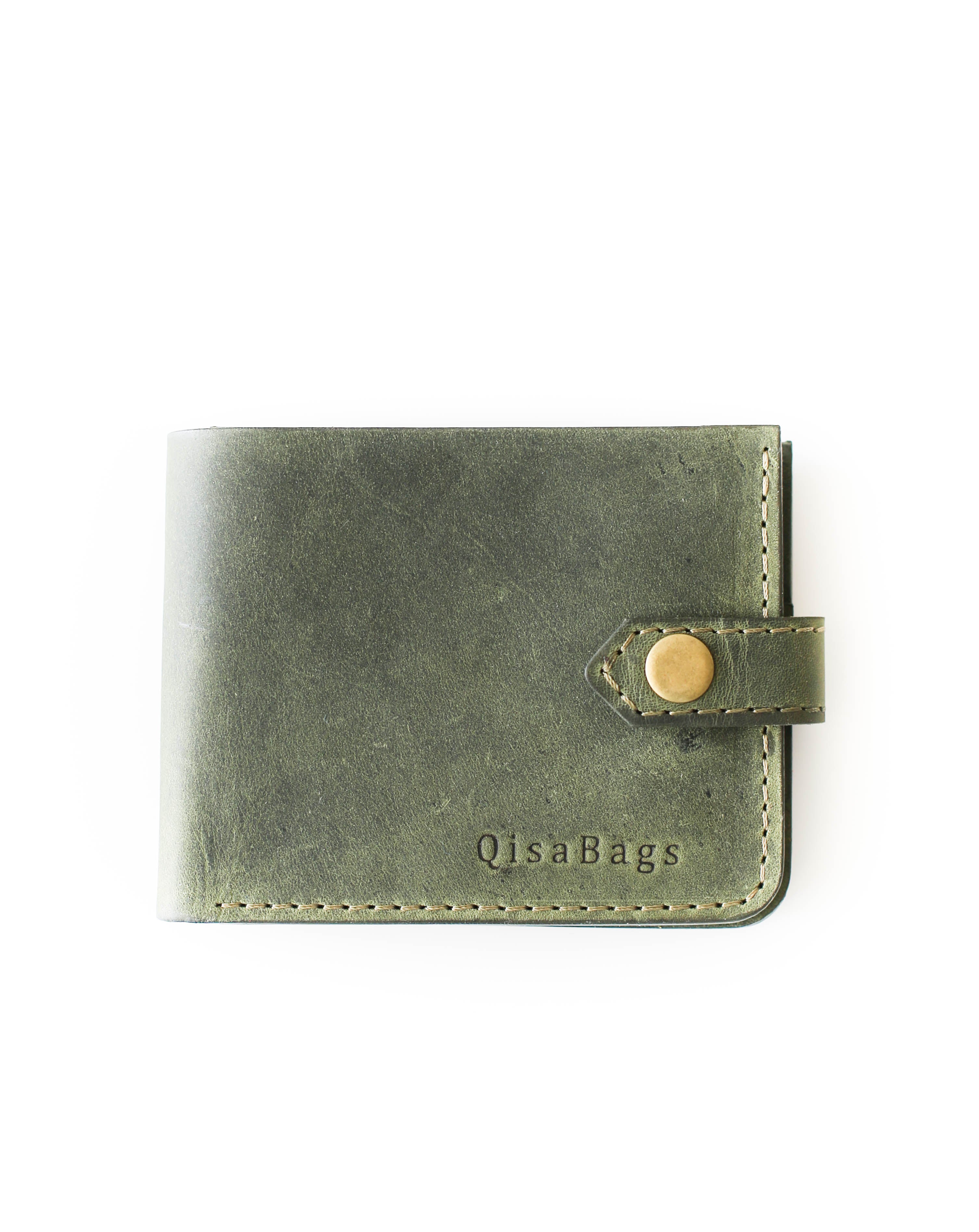 Green Leather Wallet