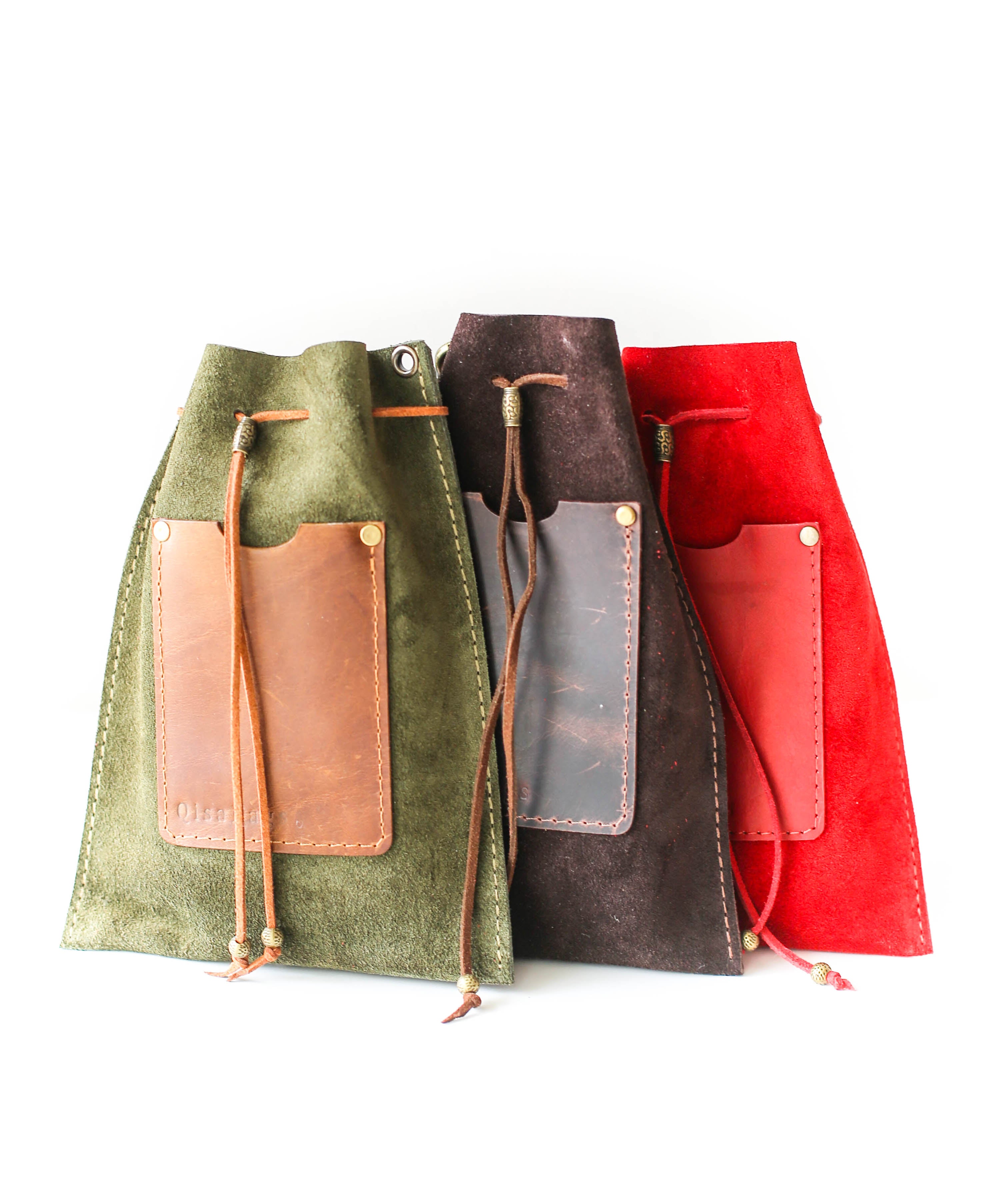 leather pouches