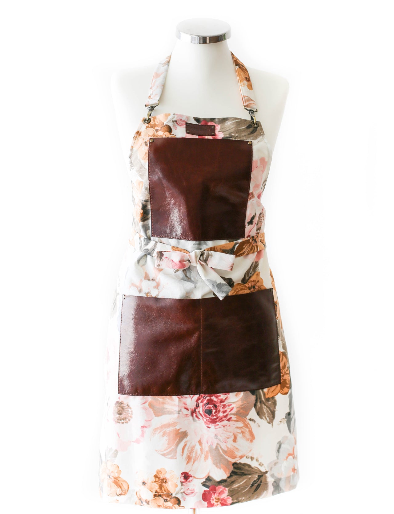 Brown Canvas Leather Apron