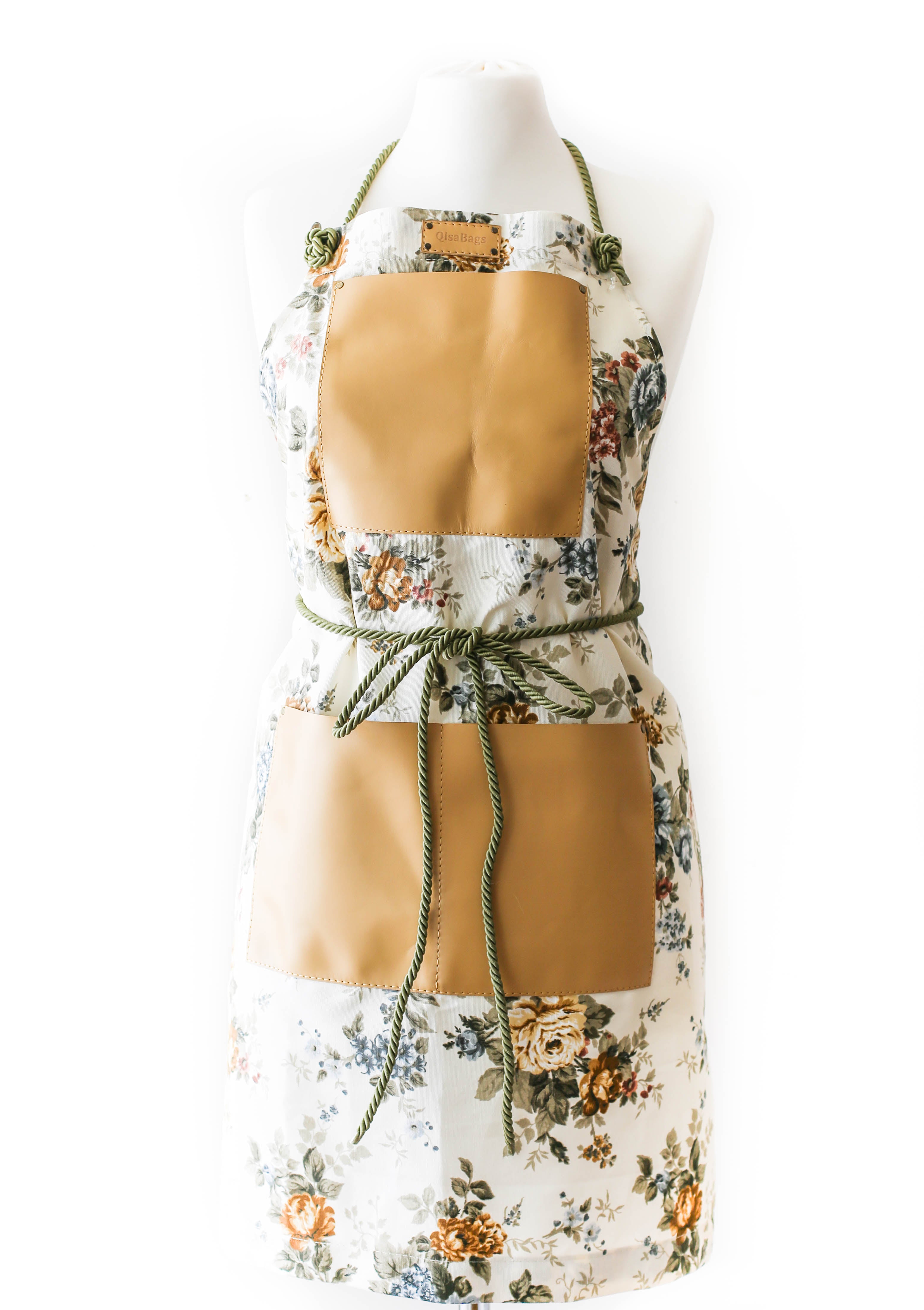 Leather Apron | Women's Vintage Aprons | Gardening Aprons