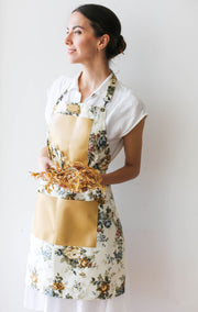 Women's Canvas apron for cooking