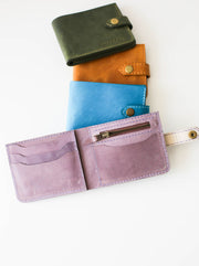 Leather Bifold wallets for women