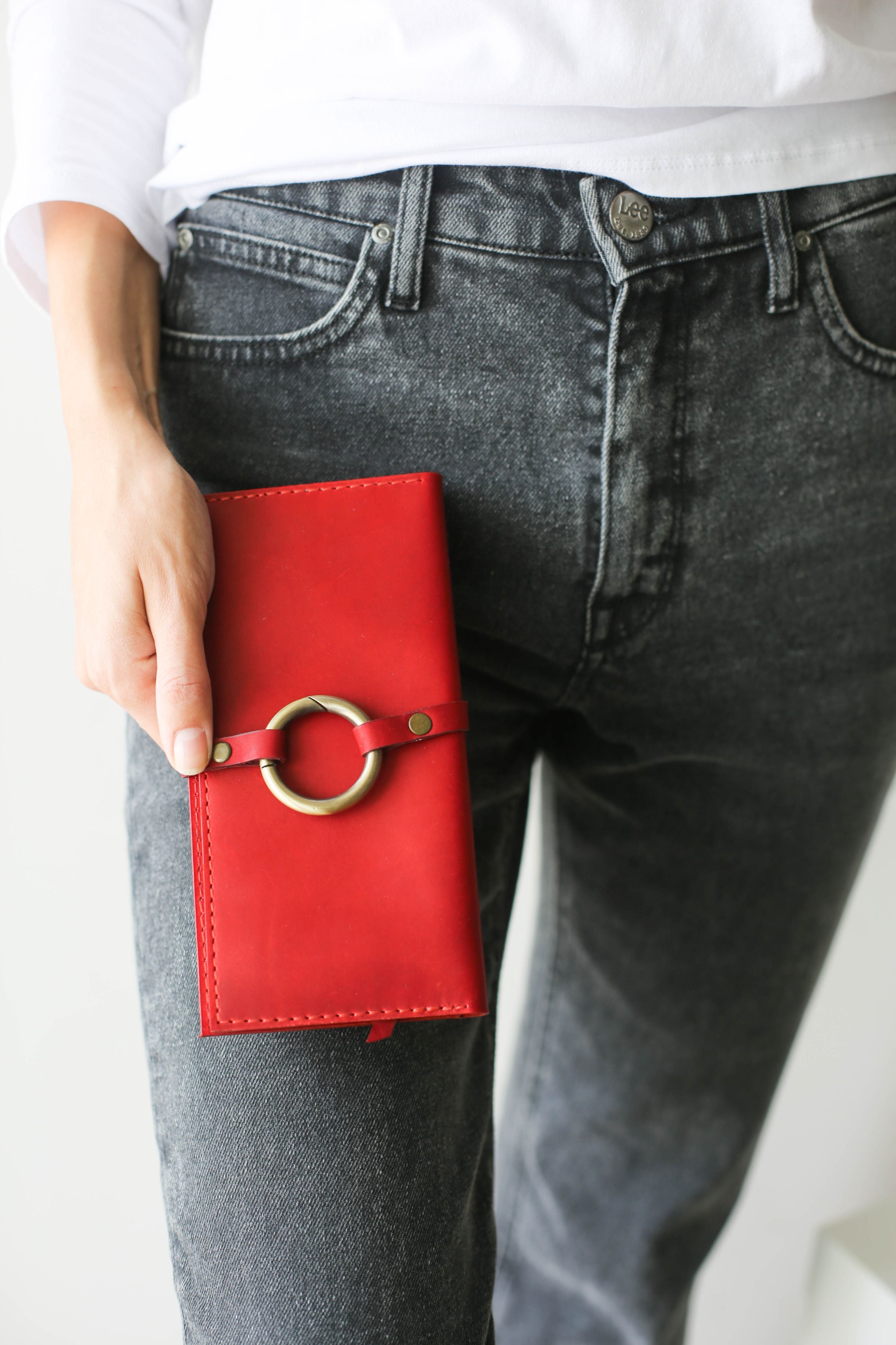 Red Leather Wallet